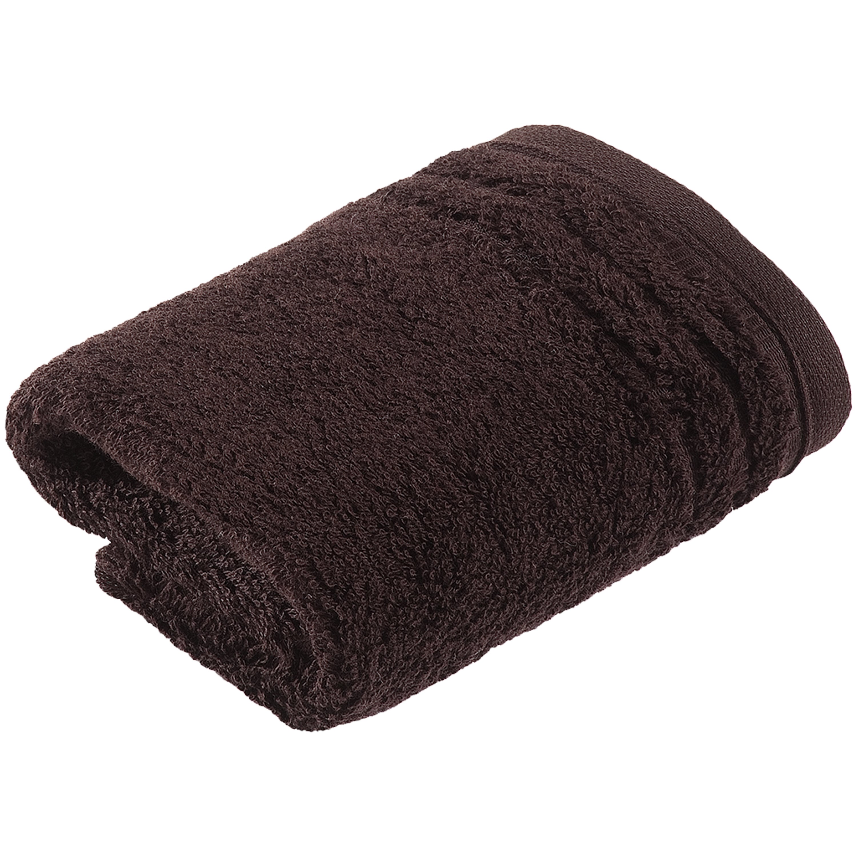 Vossen Seiftuch Vienna Style Supersoft ca. 30x30cm in Farbe dark brown