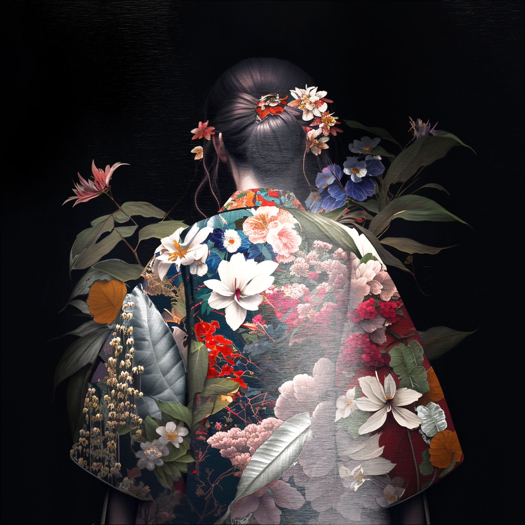 PRO ART Alu-Art 98x98cm Geisha V