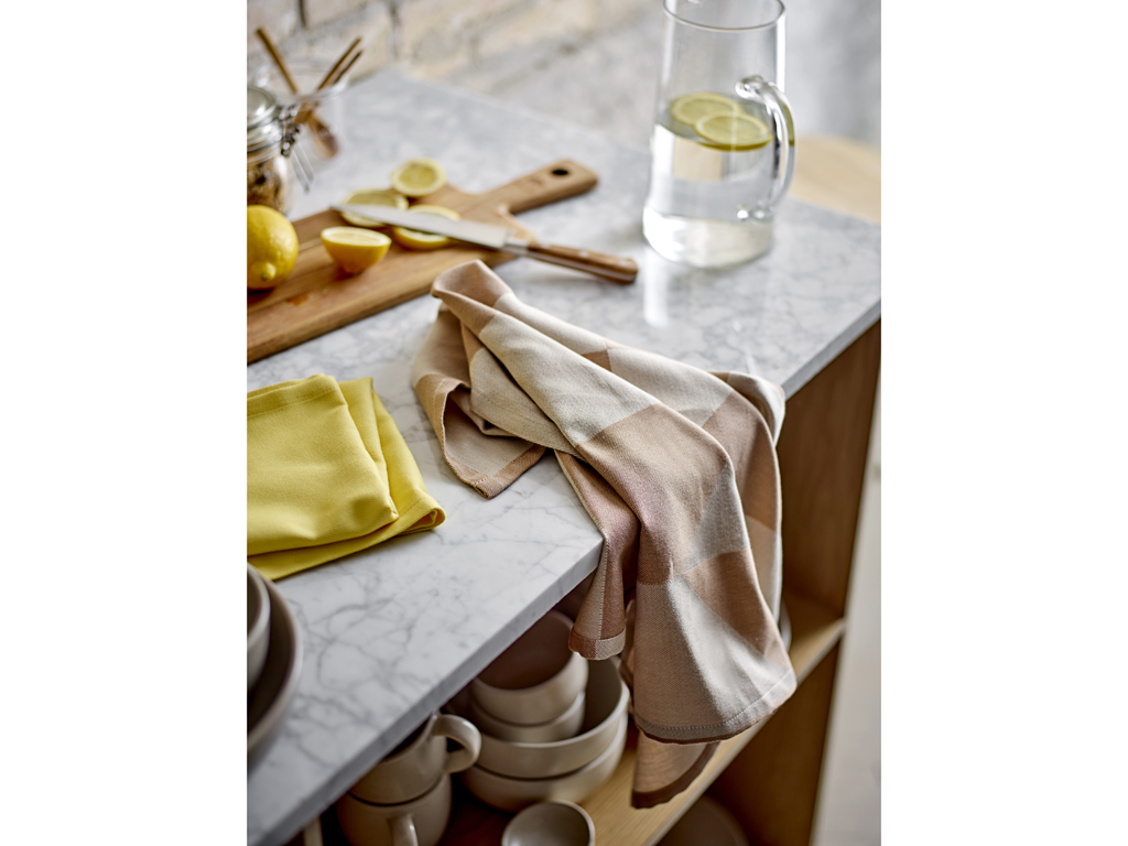 F&H Geschirrtuch  TWIST in Farbe Braun