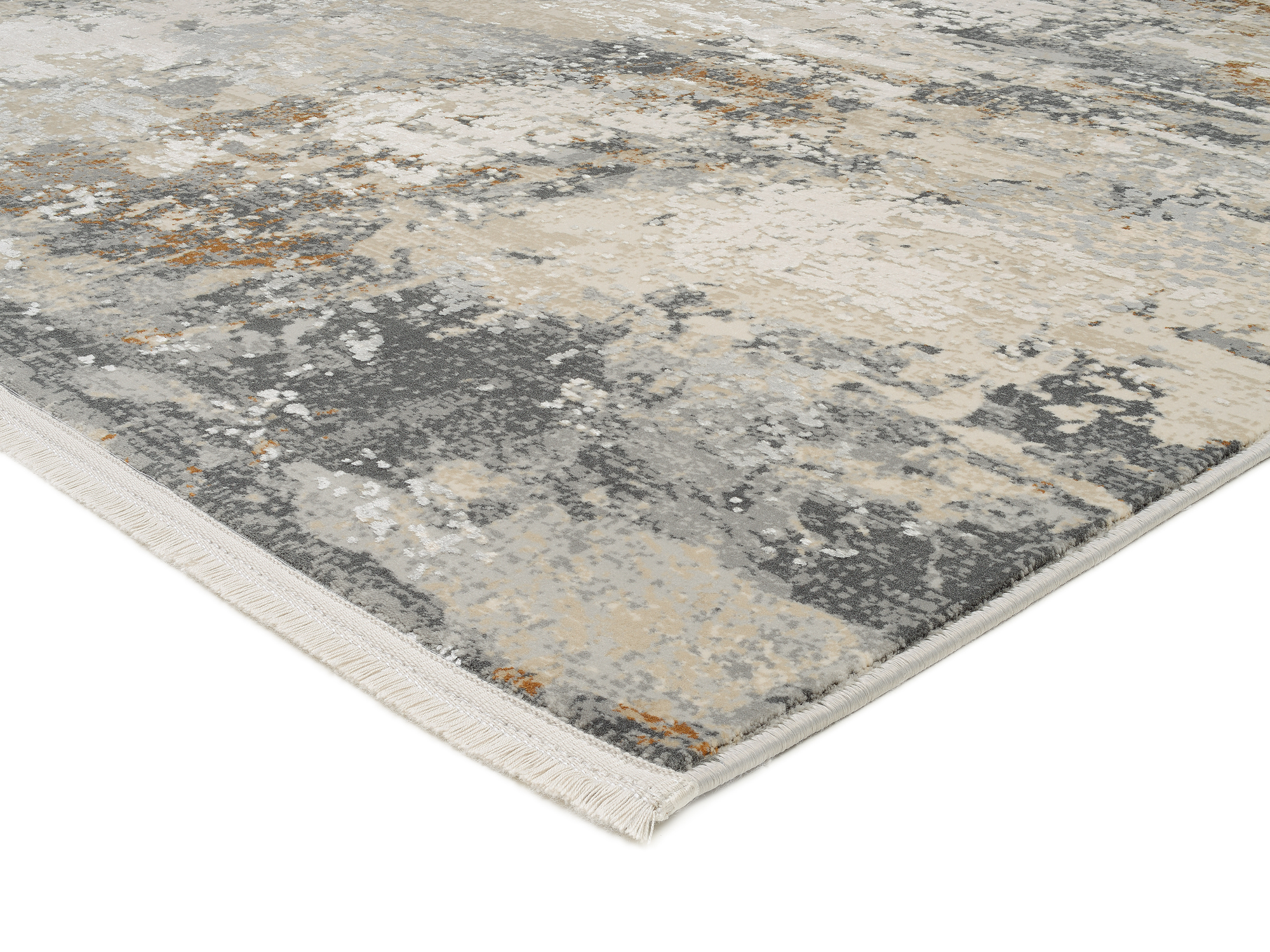 OCI Webteppich ca. 67x130cm in Farbe beige-grau