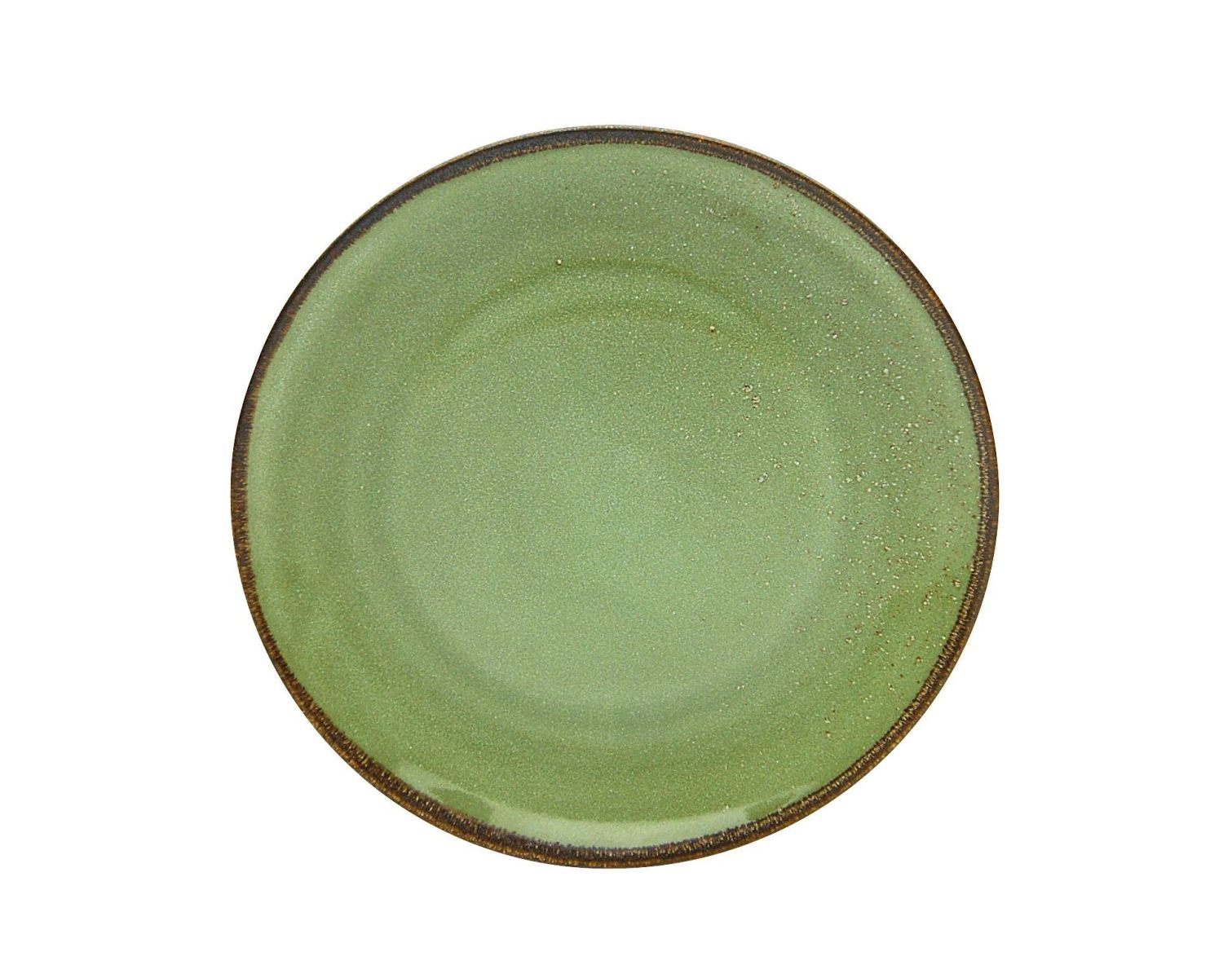 CreaTable Speiseteller Nature Collection in Farbe Green glänzend