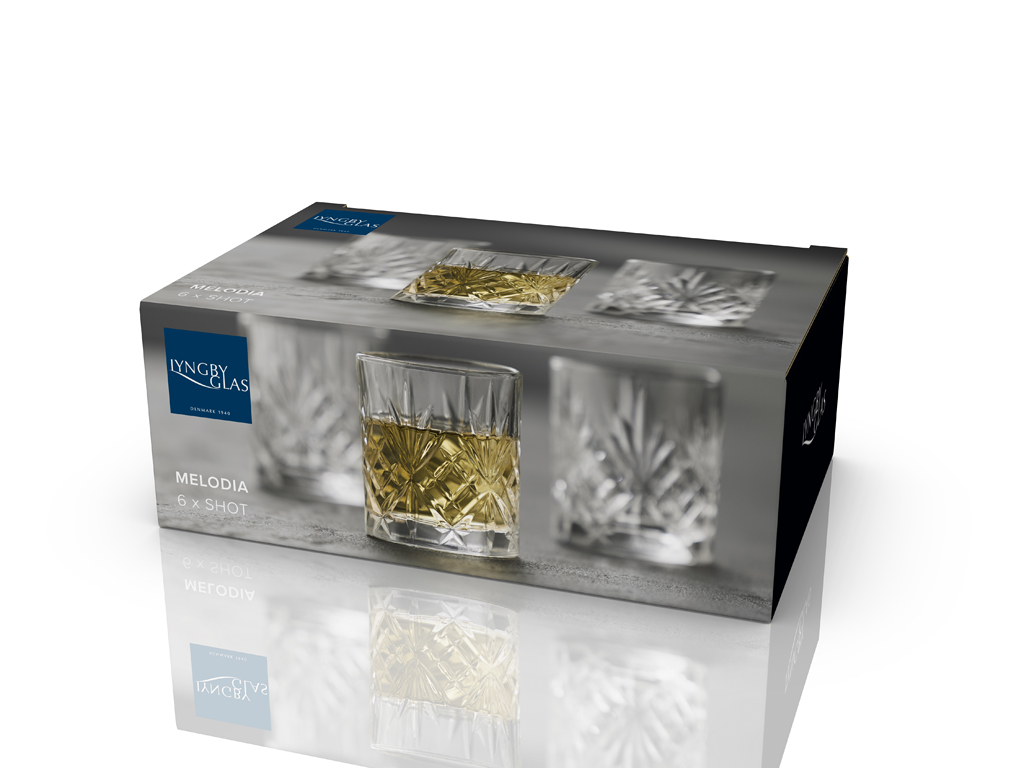 F&H Messglas  MELODIA 0,008 Liter in Farbe Transparent