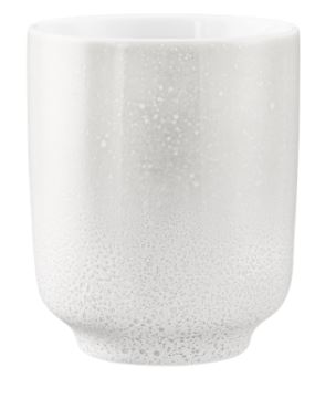 Seltmann Weiden Becher ohne Henkel 0,40 l Sento Home 10911 Aura white , Glas, Töpferei, Krug, Porzellan, Vase