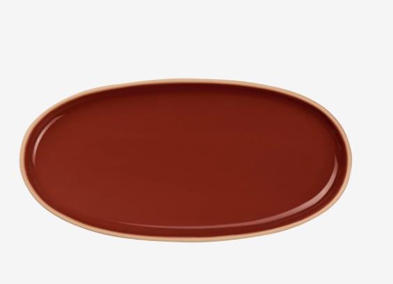 ASA Selection Aperitifteller SEMANA ca. B10 H2,2 T20 cm in lobster, Essen, Ketchup, Kastanienbraun