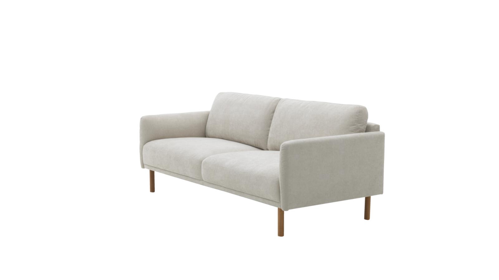 Roomio Sofa 2,5-sitzig NO. 4104 in Stoff Yelda natur