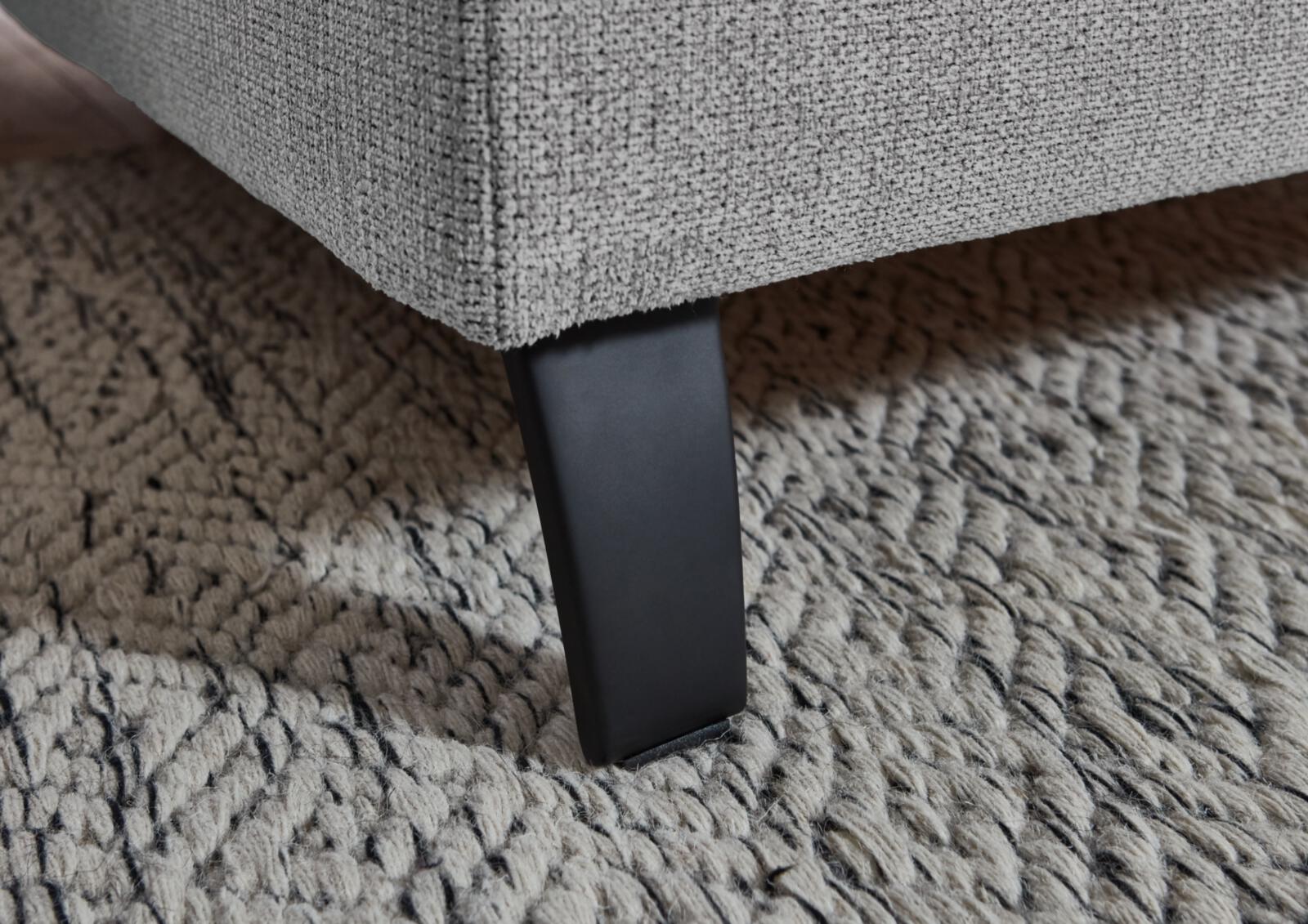 Sit & More Polstergruppe VARESE ca. 230x170cm in Stoff Orlean grau, Dekoration für Zuhause, Teppich, Fußboden, Innenarchitektur, Mobiliar