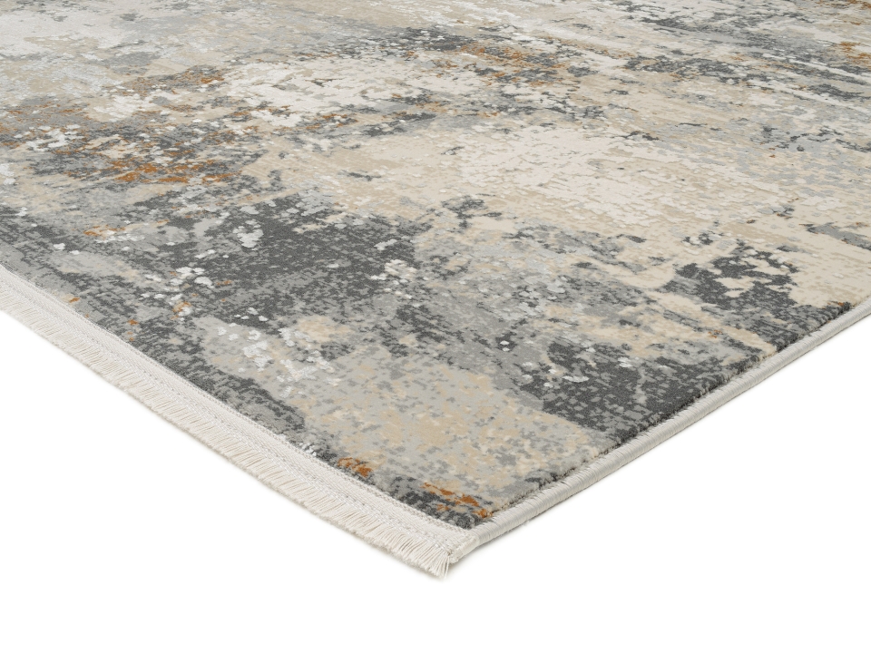 OCI Webteppich ca. 67x130cm in Farbe beige-grau