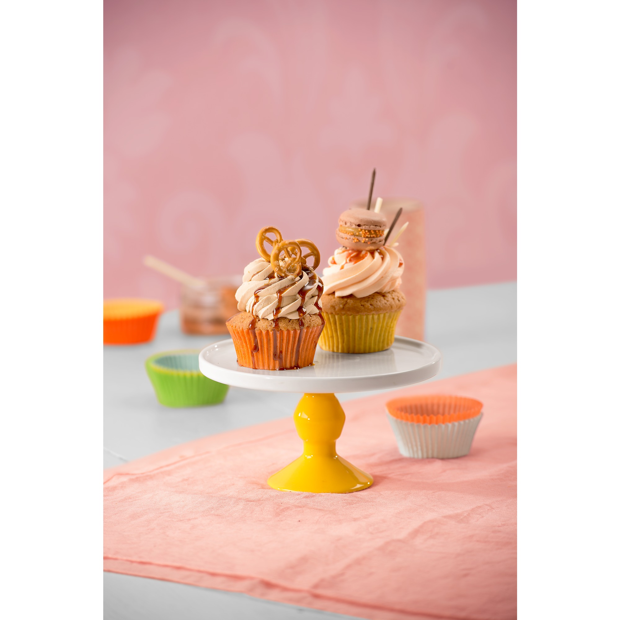 Kaiser Muffin-Papierbackförmchen-Set 150 in bunt