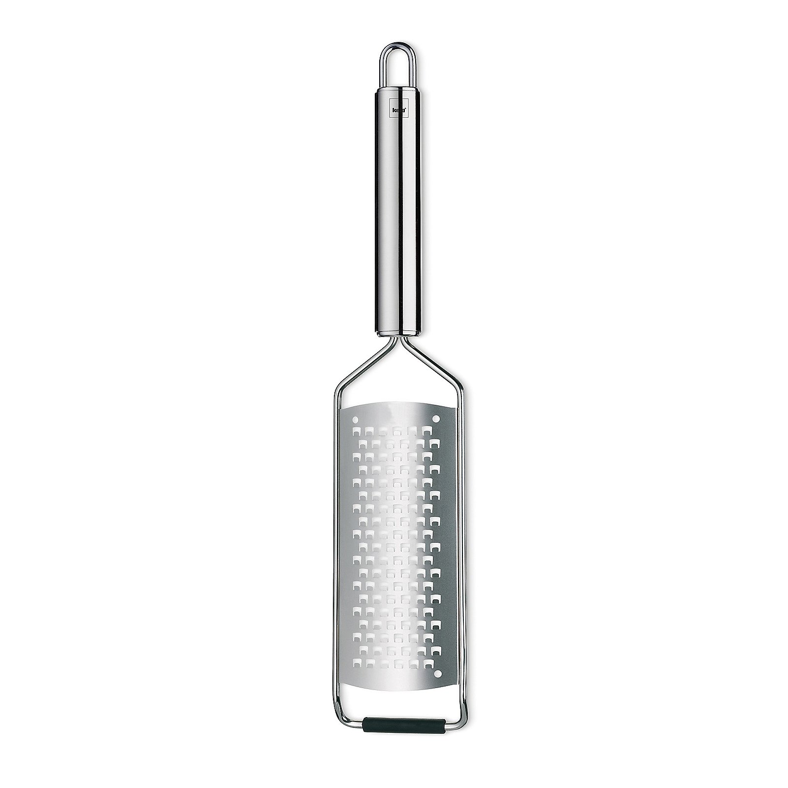 Kela Zestenreibe grob Rondo RONDO in Silber Glänzend, Utensil für die Küche