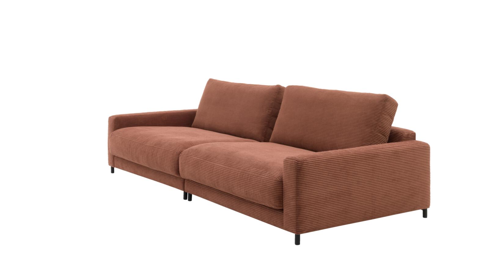 Roomio Sofa NO. 4103 in Stoff Cord rusty Roomio Sofa NO. 4103 in Stoff Cord rusty