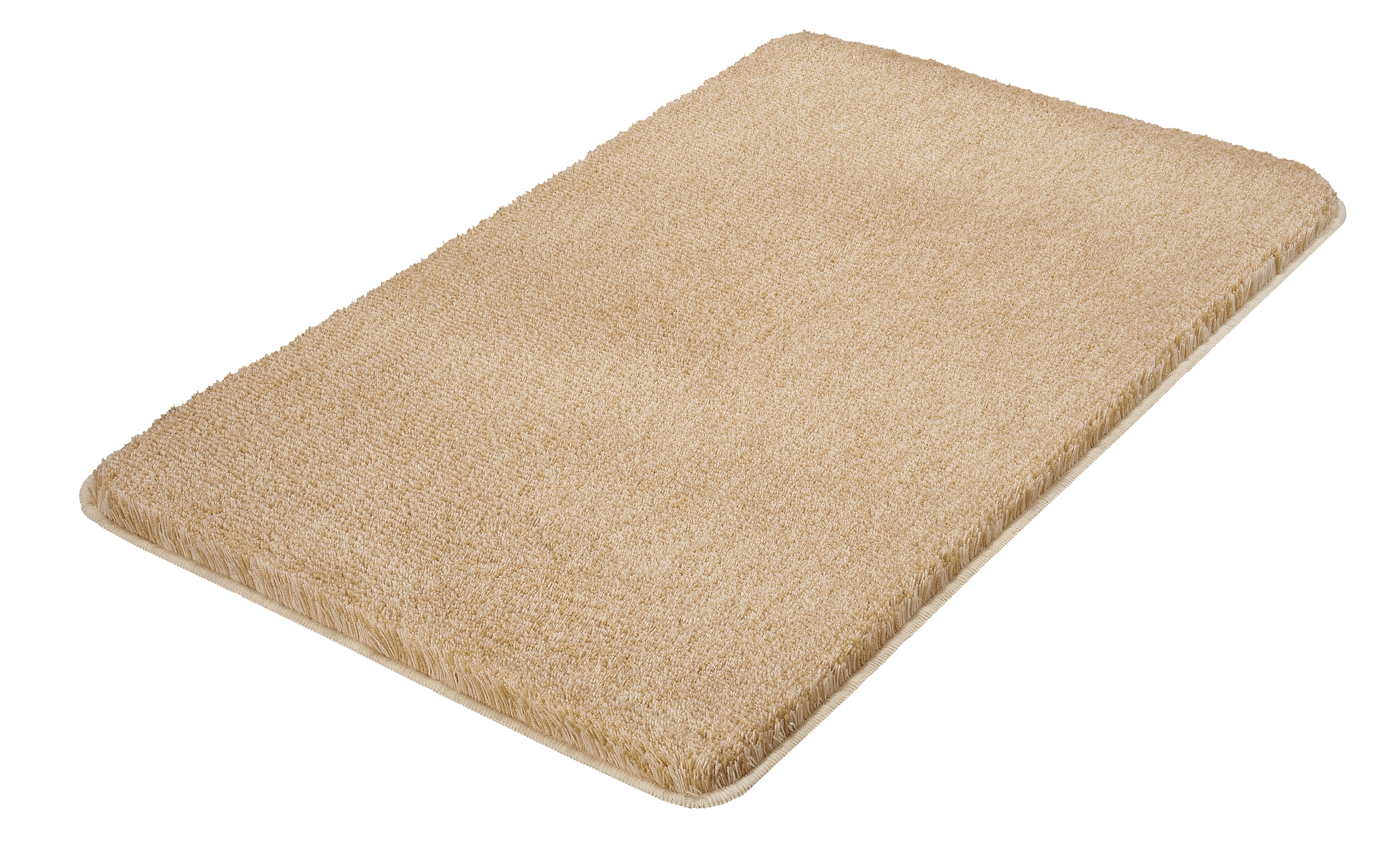 Kleine Wolke Badteppich RELAX ca. 70x120cm in Farbe Champagner