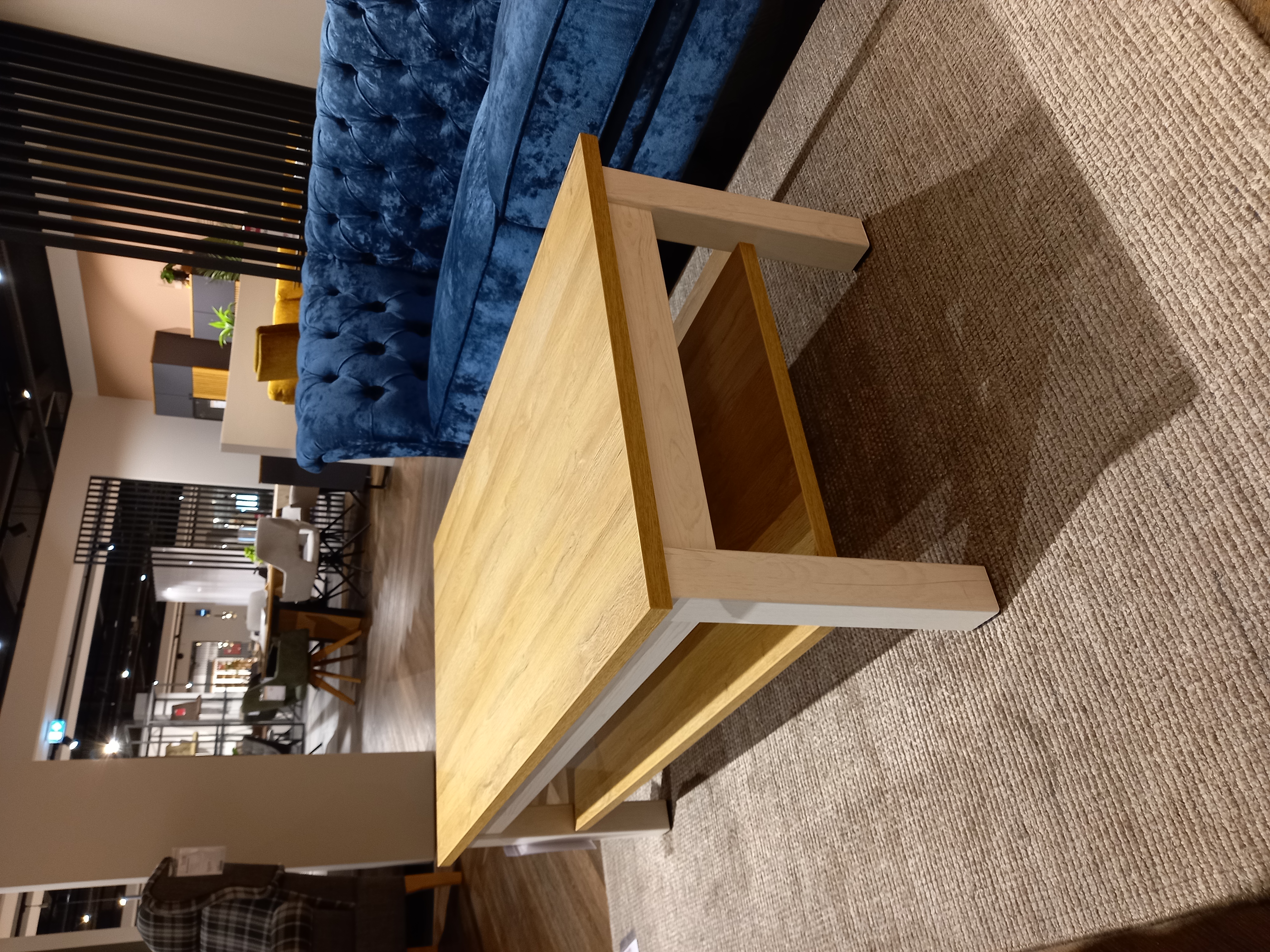 Couchtisch BRIXEN in Weiß MCA Furniture Couchtisch Brixen in Grandson Oak/Pinie Aurelio Nachbildung ca. 114 x 70 cm, Moebel, Tabelle, Kaffeetisch, Holz, Tischplatte