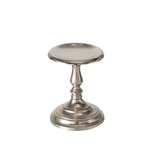 Boltze Kerzenleuchter Dunyelle 16cm DUNYELLE in Aluminium vernickelt silber