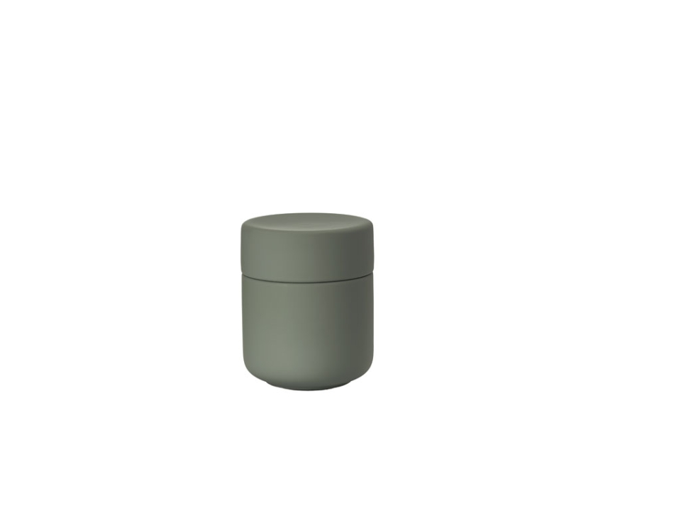 Zone Denmark Gefäß mit Deckel 8,3 cm in Farbe olive green