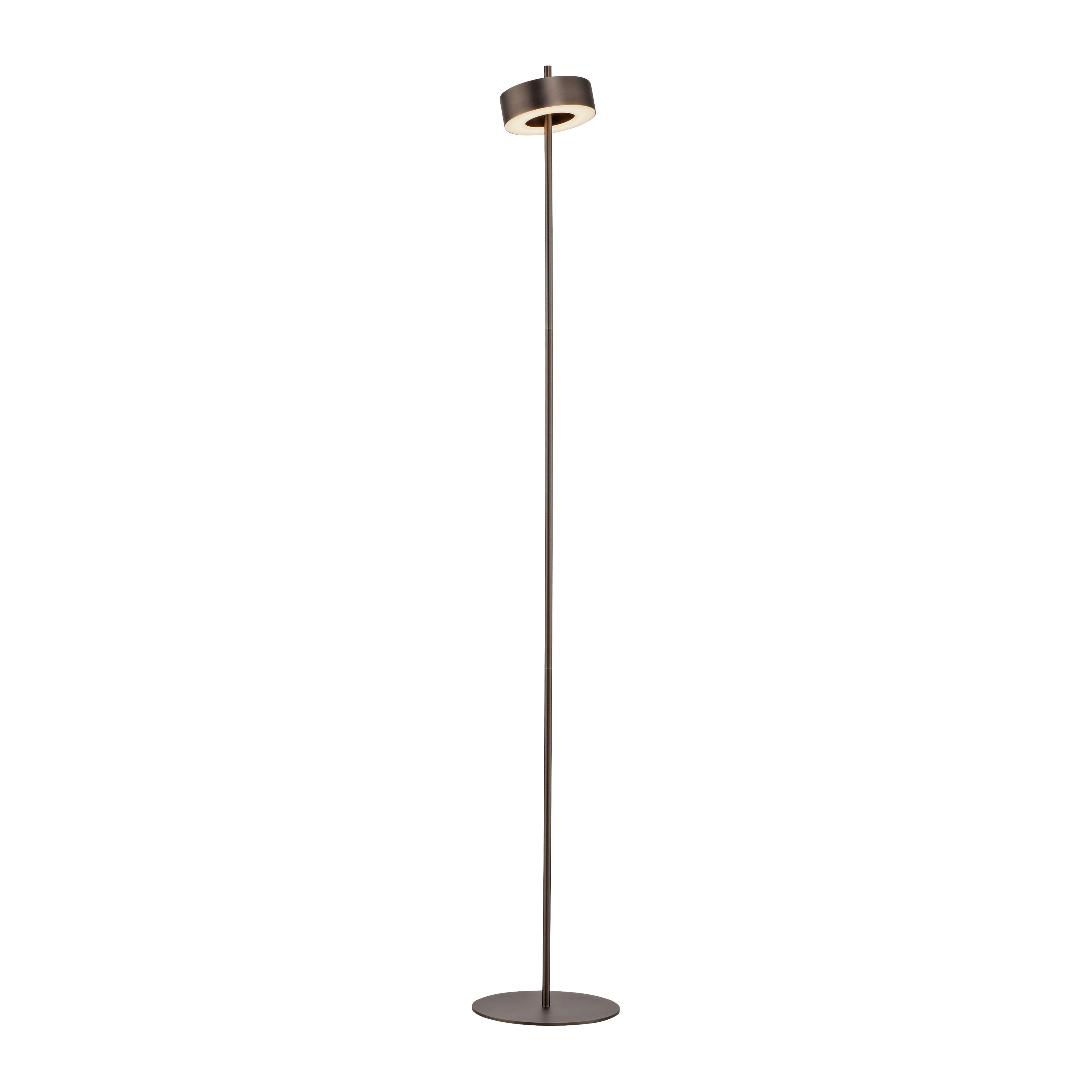 Paul Neuhaus LED-Stehleuchte Q-ROTATE 1-flammig in Farbe dark-metal brown, Lampe