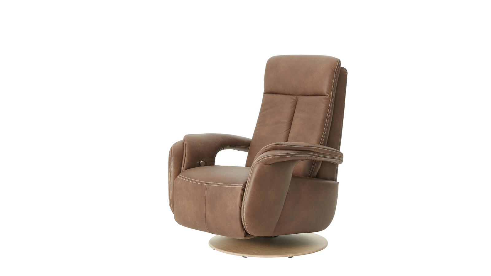 Modulmaster TV-Sessel MM-PN1035 in Leder Aurelia chai
