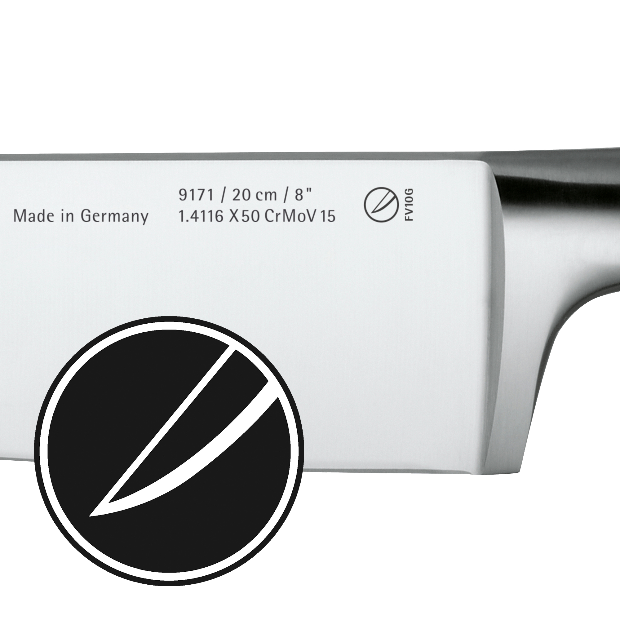 WMF Spitzenklasse Plus Brotmesser, 20 in schwarz/Edelstahl