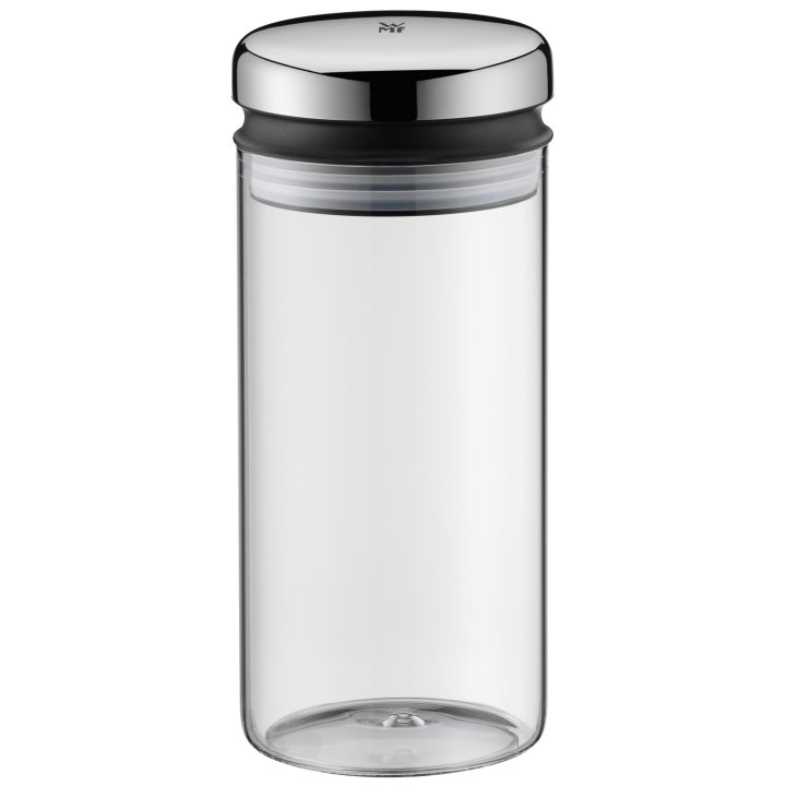 WMF Vorratsdose Depot 1 Liter aus Glas/Edelstahl