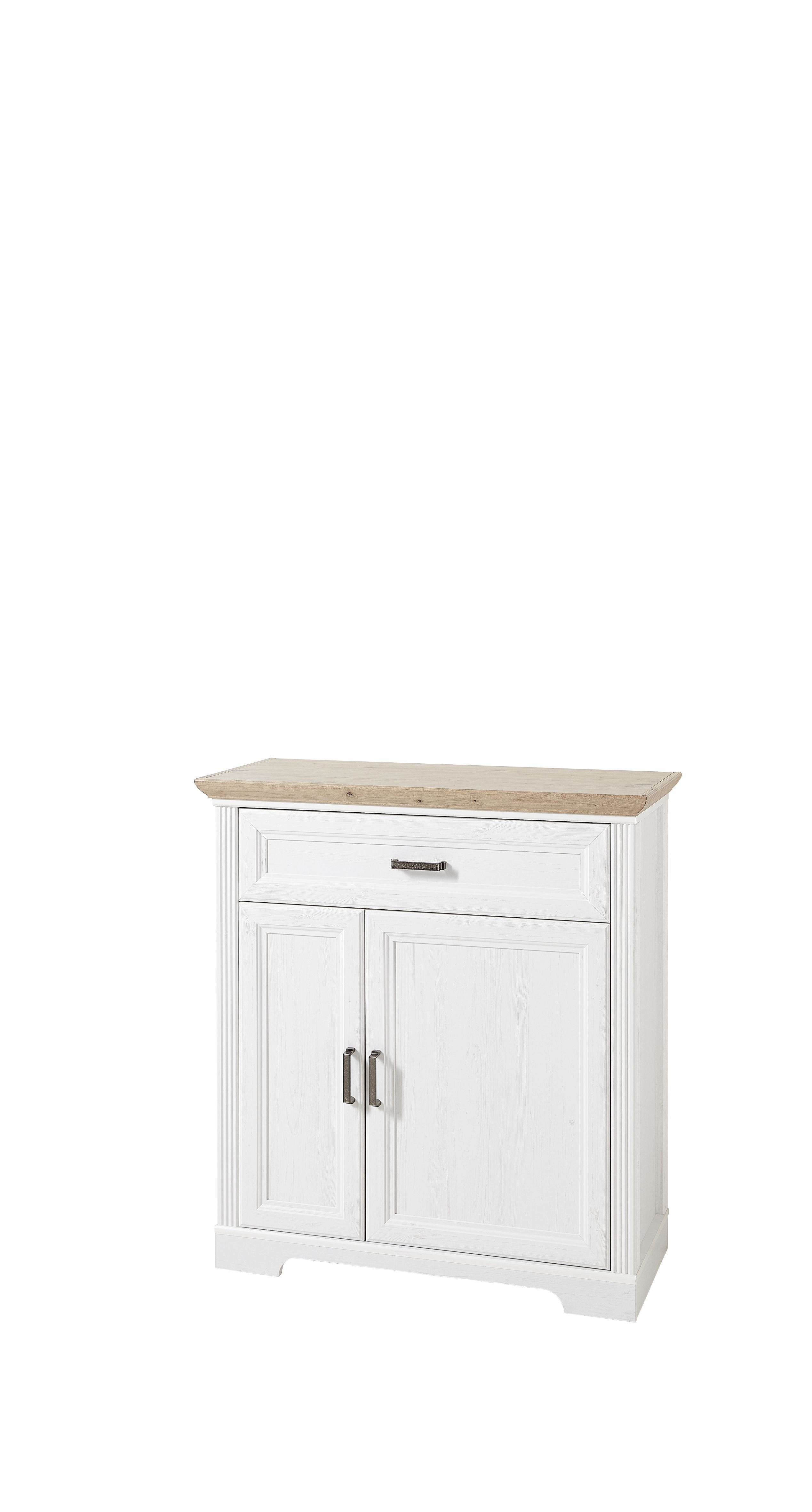 Innostyle Schuhschrank Jasmin in Pinie hell / Artisan Eiche, 102 x 93 cm