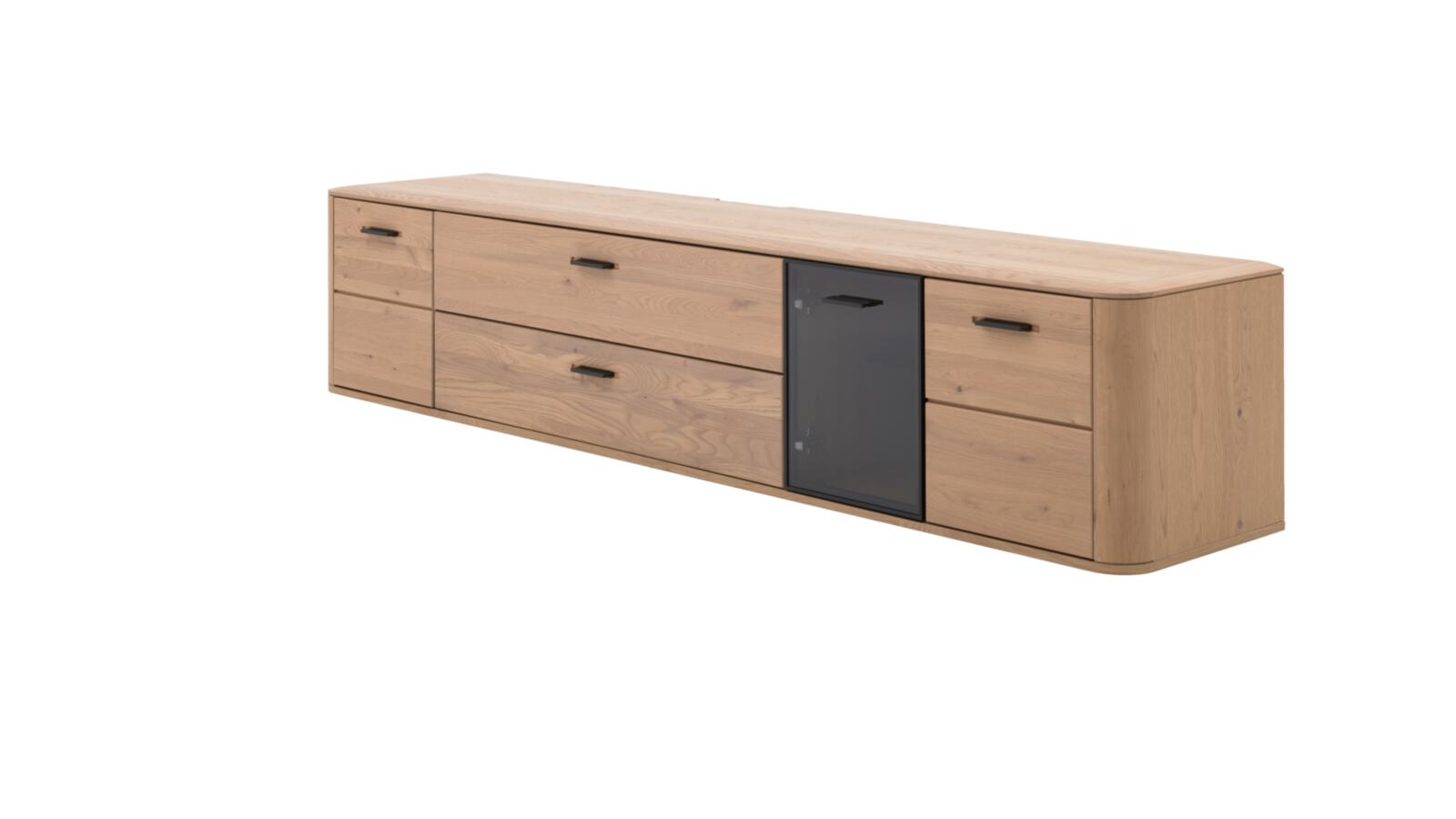Interliving Wohnkombination IL2029 ca. B295 H205 T45 cm in Wildeiche massiv