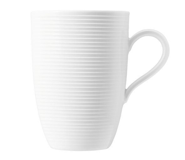 Seltmann Weiden Maxi-Becher mit Henkel 0,45 l Beat 3 weiß 