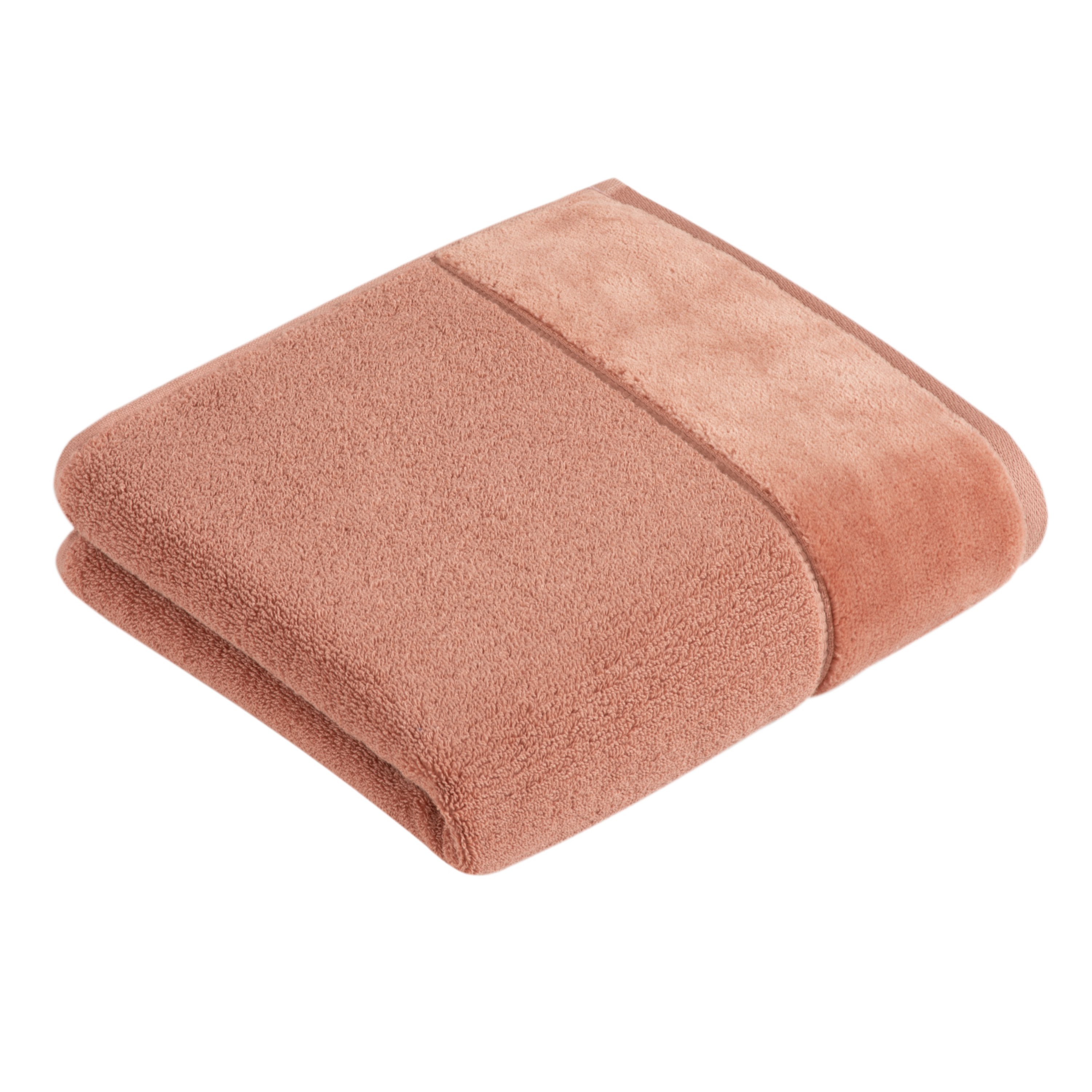 Vossen Handtuch Pure ca. 50x100cm in Farbe red wood