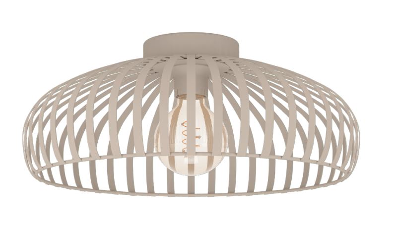 Eglo Leuchten Deckenleuchte MOGANO 3 in sandfarben, Lampe