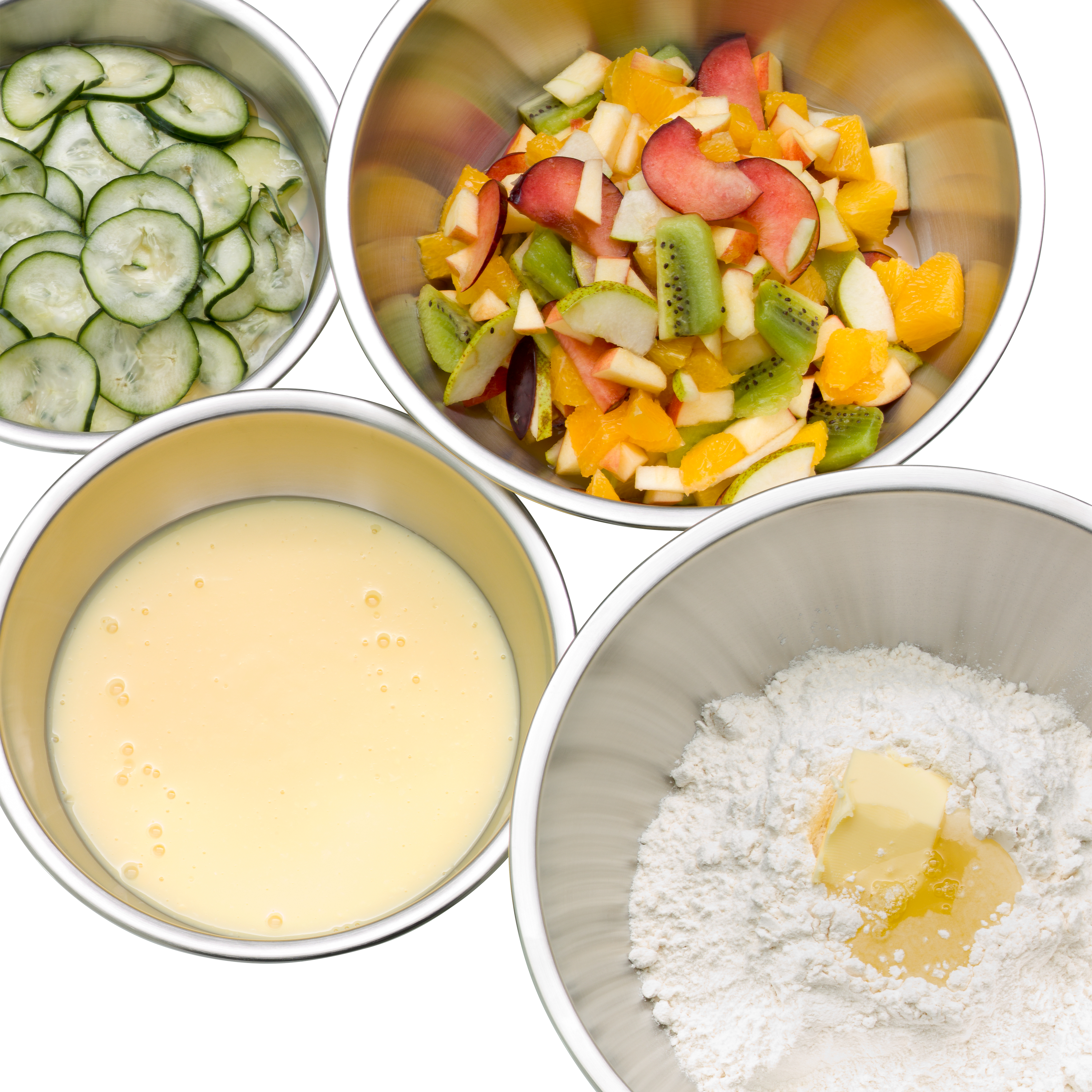 WMF Gourmet Küchenschüssel-Set in Edelstahl