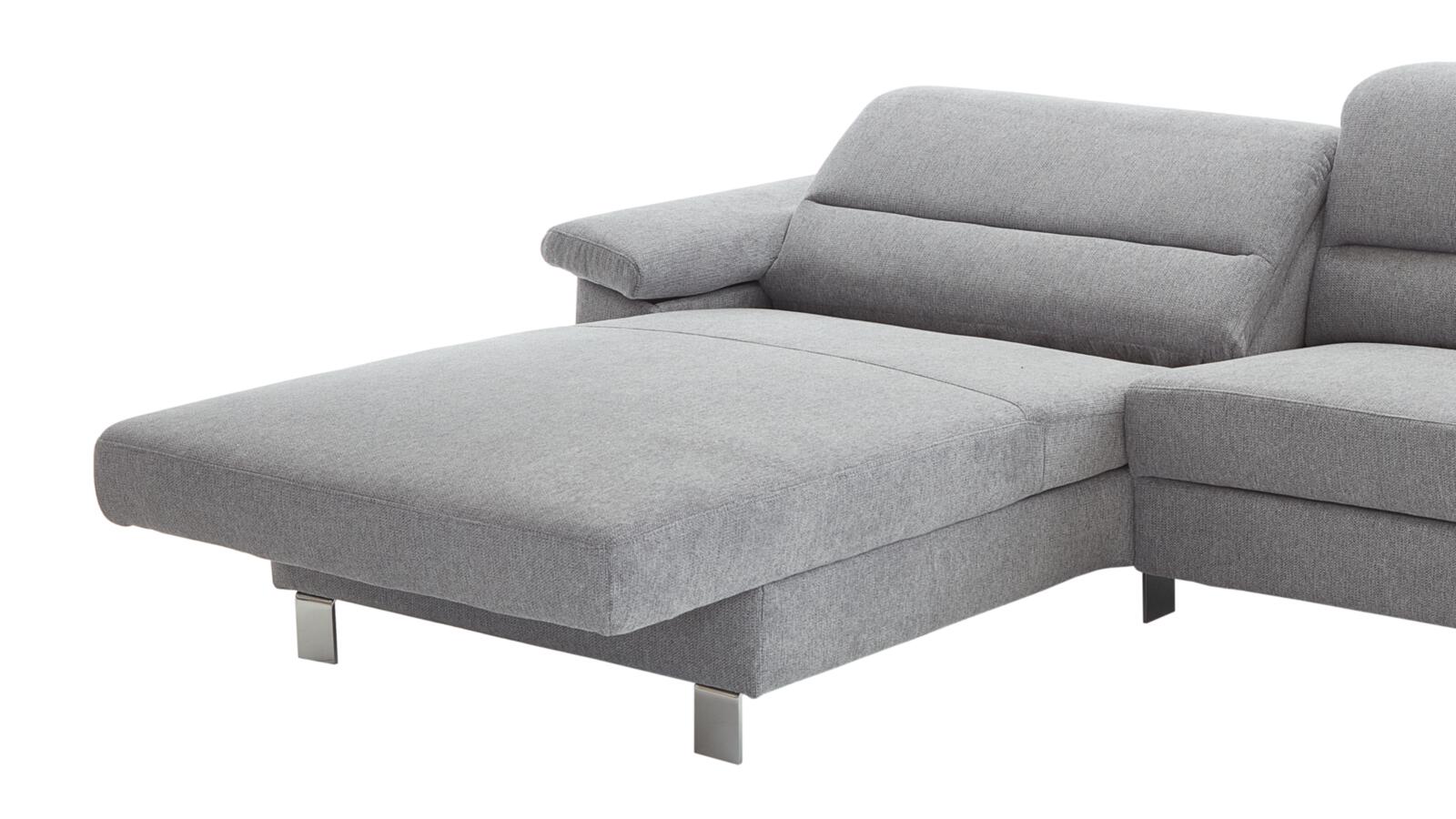 Dietsch Polsterecke ENJOY SELECT ca.185x305cm in Mito platin, Moebel, Couch