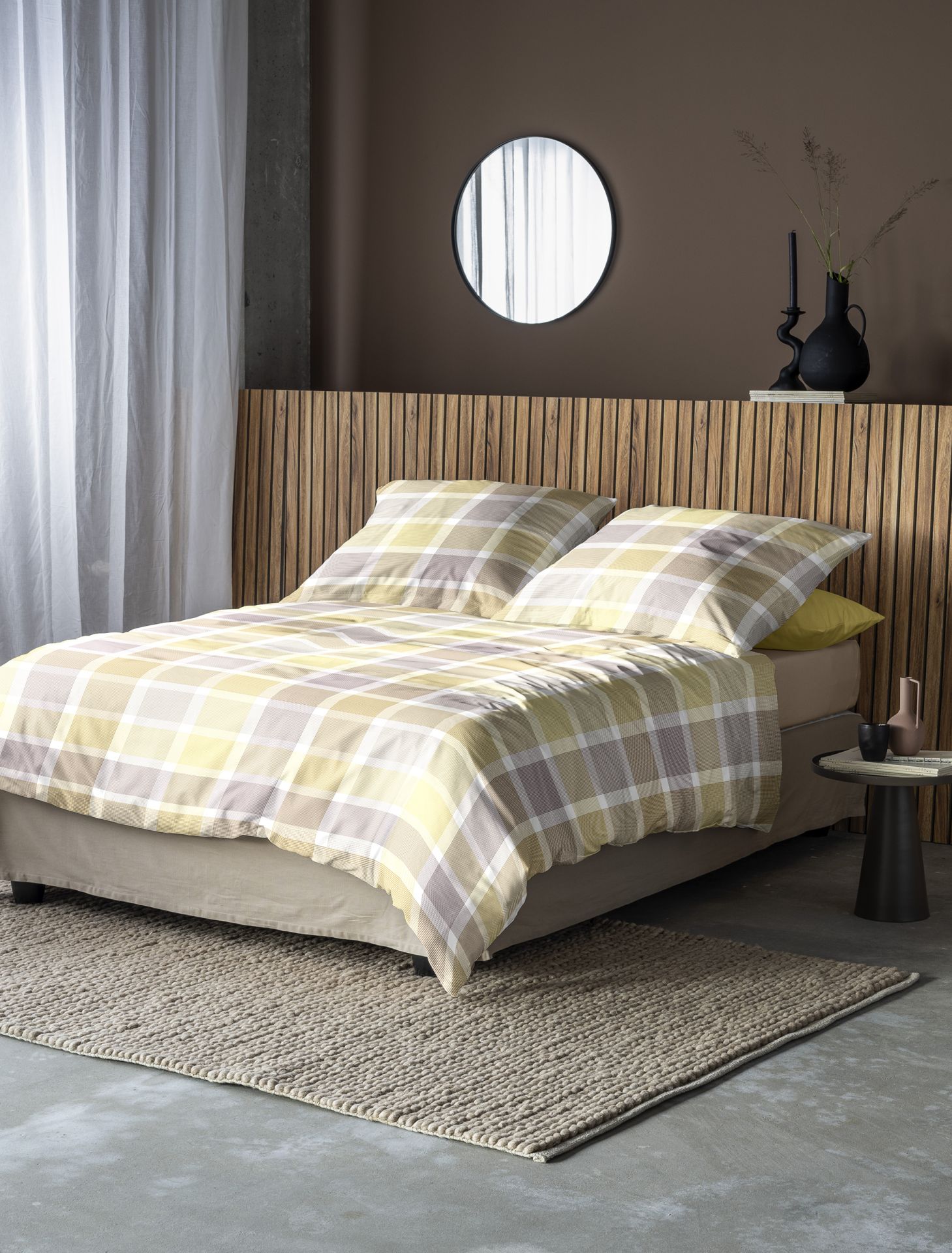  // Mako-Satin Bettwäsche // gelb // 155x220 cm // 100% Baumwolle // trockernergeignet, bei 60 Grad Celsius waschbar, Innenarchitektur, Mobiliar, Inneneinrichtung, Bett, Bettlaken