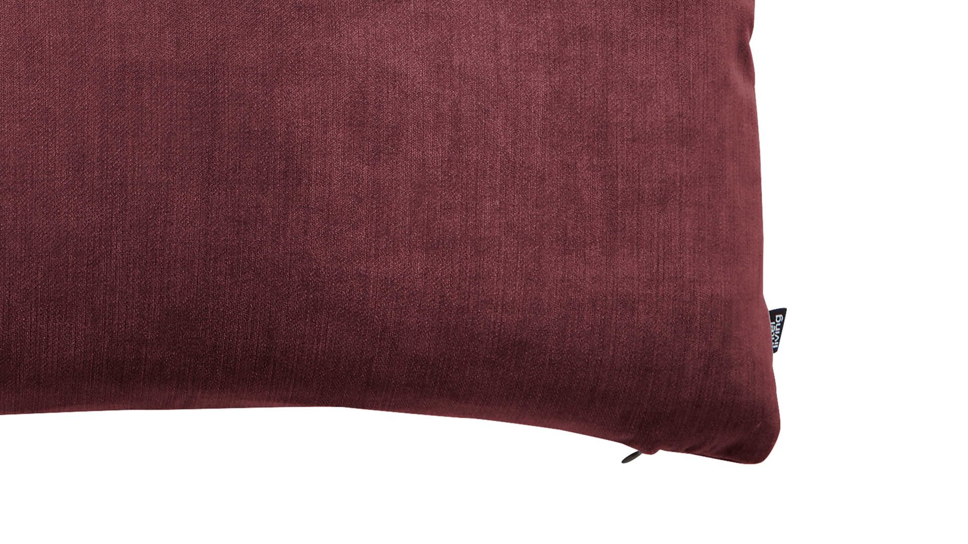Interliving Kissenhülle IL-9105 ca. 40x60cm in Farbe plum