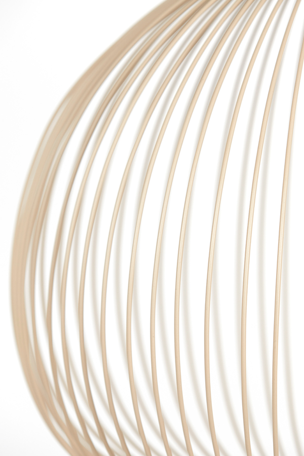 Light & Living Hängeleuchte RILANA Durchm. 34x35cm in beige matt