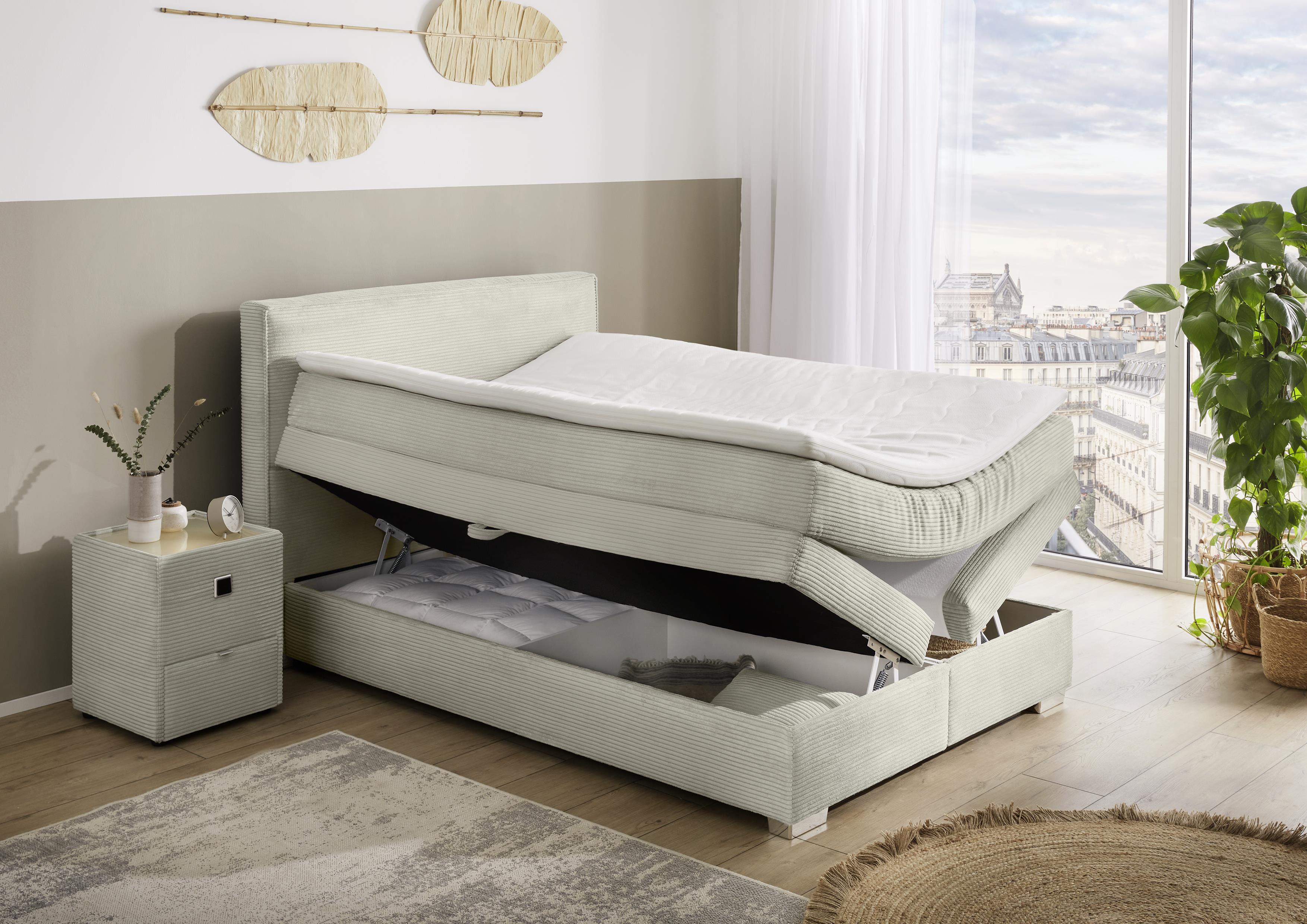Jockenhöfer Boxspringbett ARABELLA in Farbe Cord
