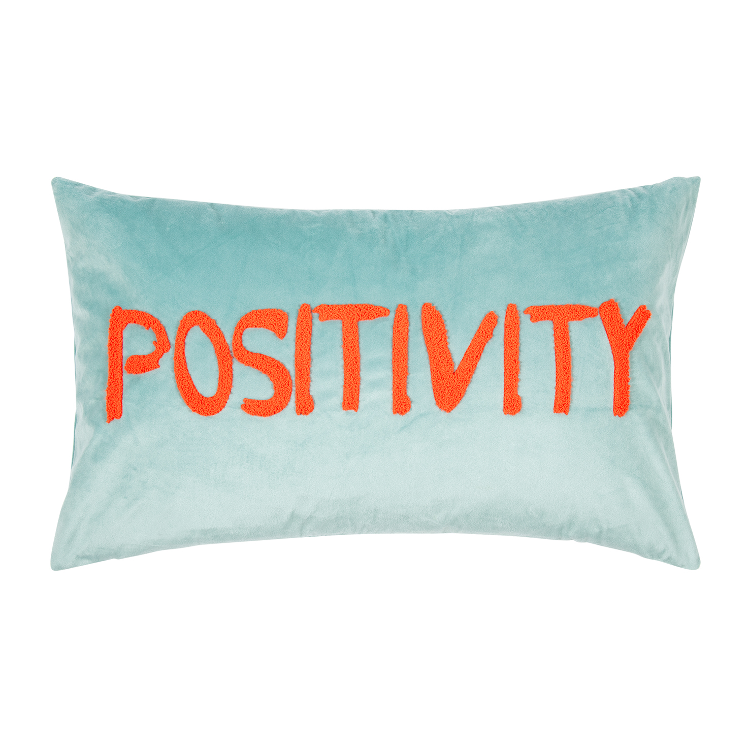 Pad Home Design Kissenhülle 35 x 60 cm POSITIVITY ca. 35x60 cm in orange-light mint