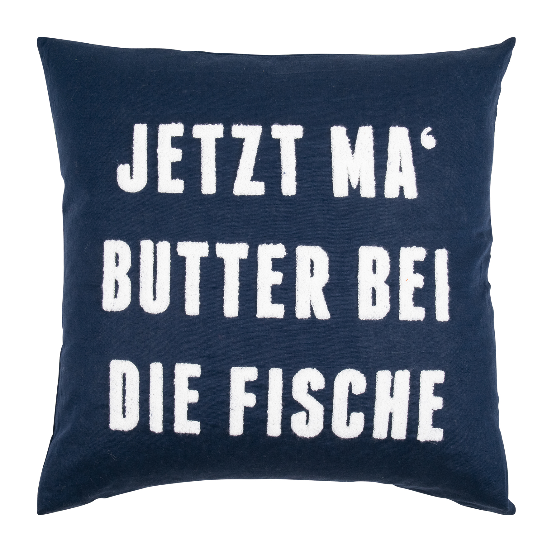 Pad Home Design Kissenhülle 45 x 45 cm FRAZE ca. 45x45 cm in Quadratisch marine