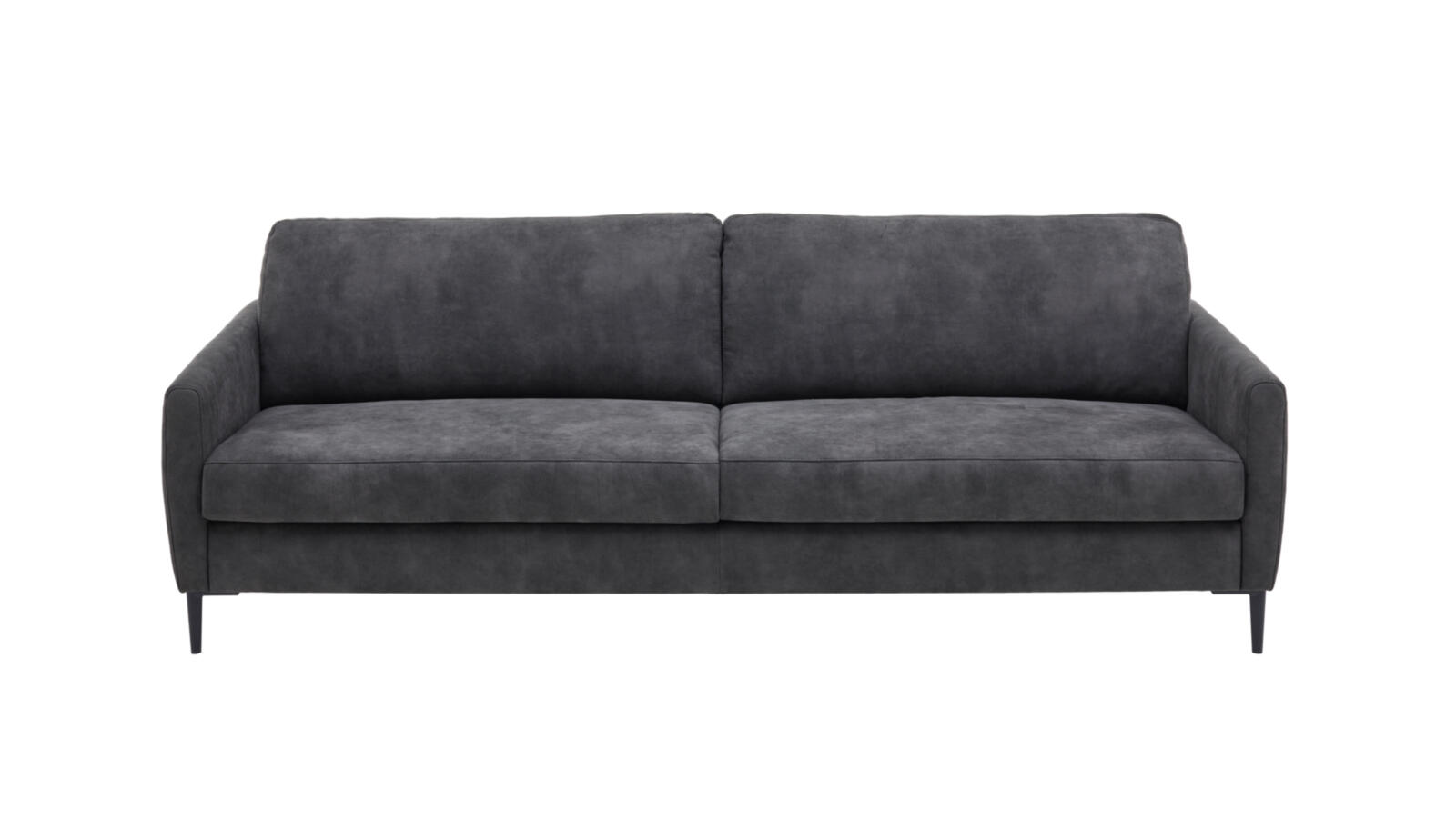 W. Schillig Sofa 2-sitzig groß ALEXX ca. 224cm in Stoff anthrazit