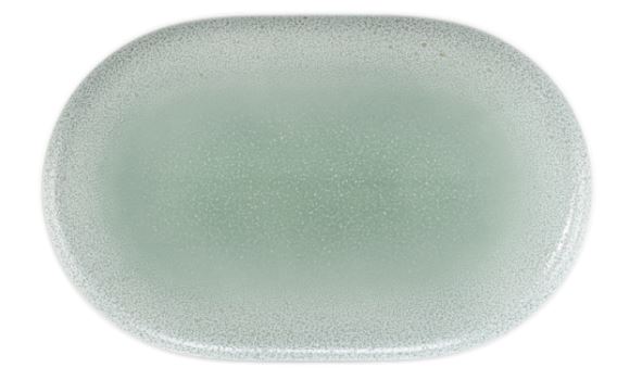Seltmann Weiden Teller/Servierplatte oval Sento Home 10910 Aura mint , Kunst, Porzellan, Töpferei, Edelstein, Schmuck
