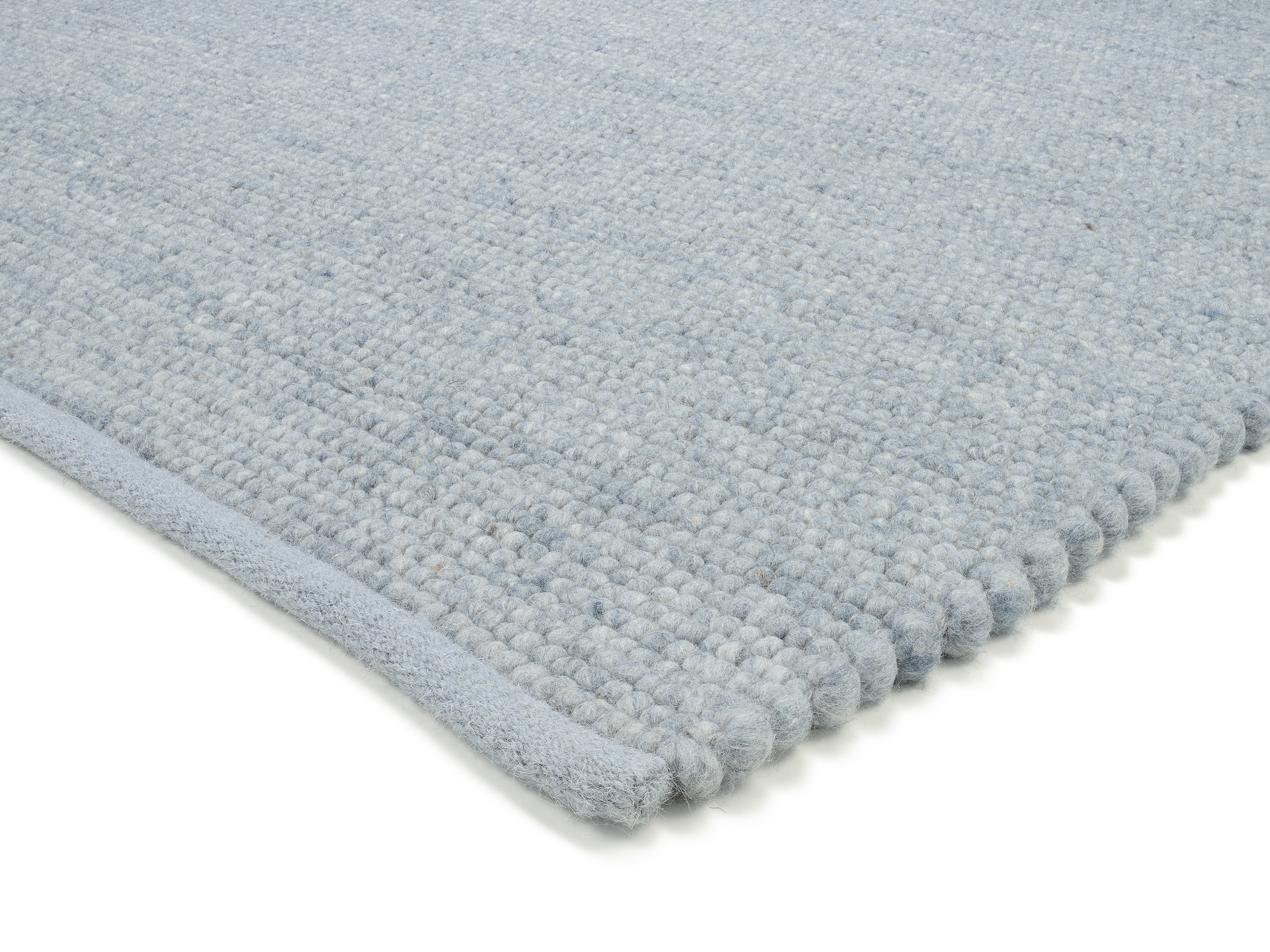 OCI Handwebteppich WIESENBRISE ca. 120x180 cm in Farbe grau-blau