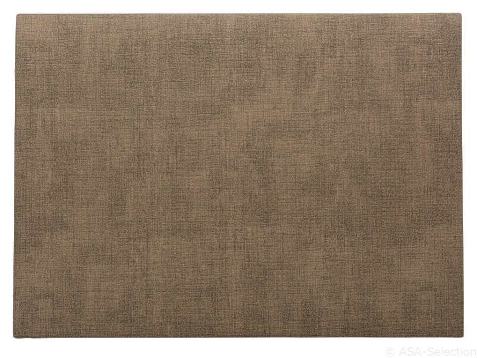 ASA Selection Tischset Meli-Melo in Farbe braun