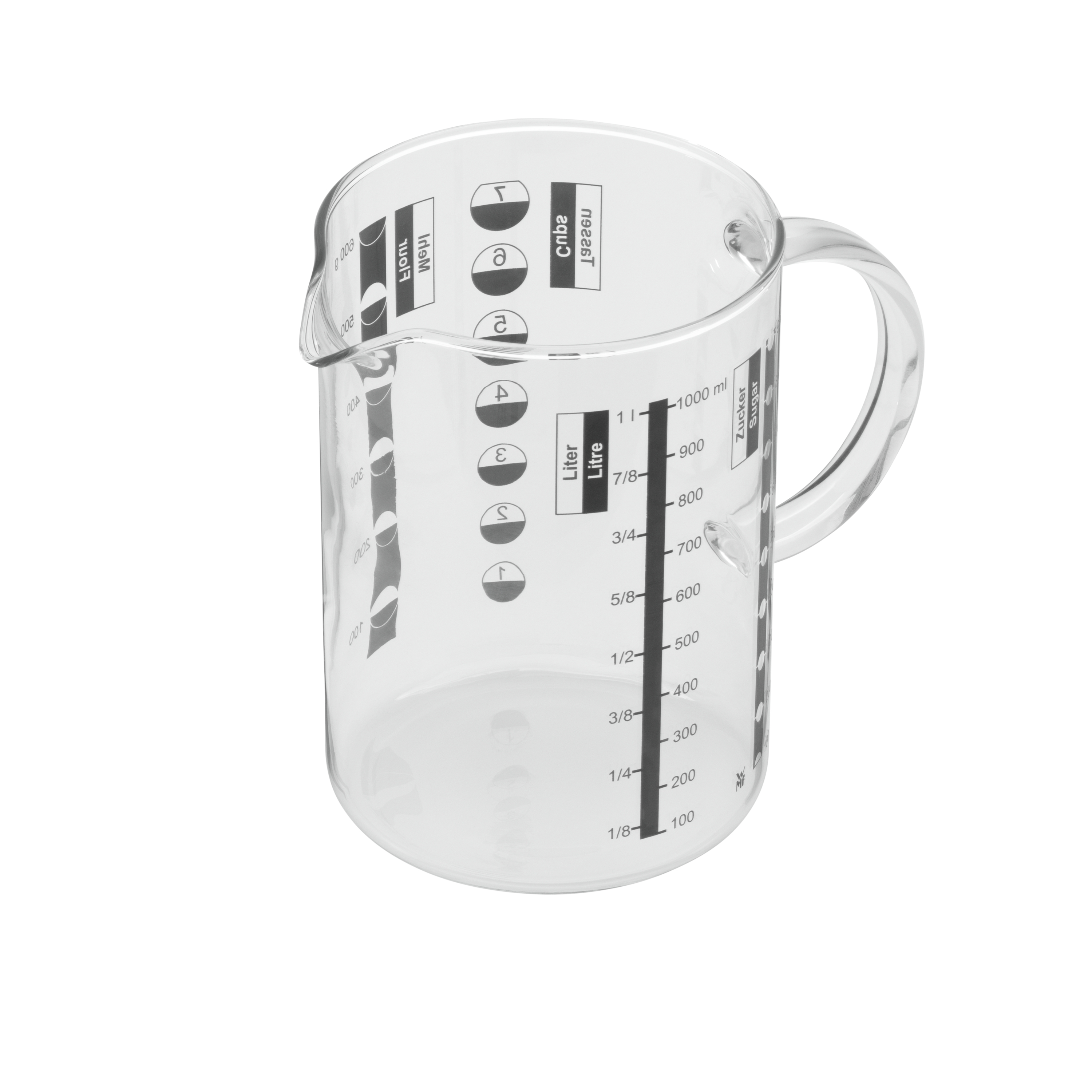 WMF Gourmet Messbecher 1,0 L in tranparent