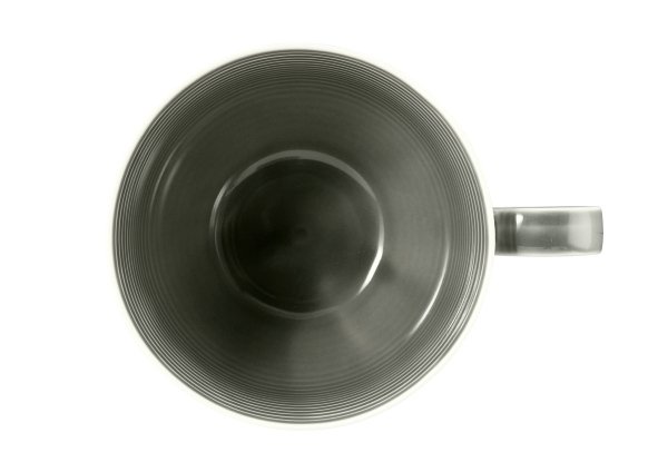 Seltmann Weiden Milchkaffeeobertasse 0,35 l Beat 3 Perlgrau