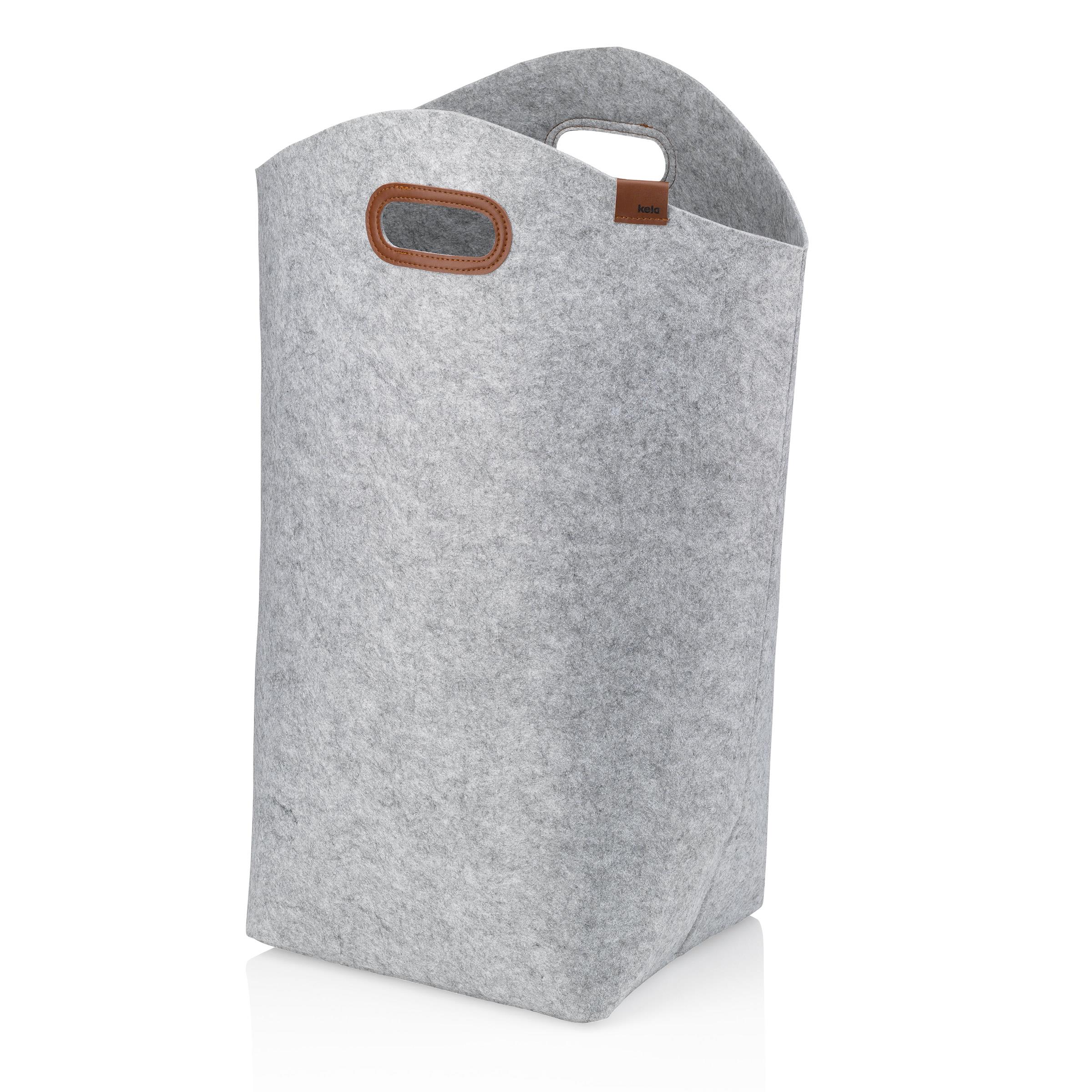 Kela Wäschesack FAY in Farbe Hellgrau, Tasche