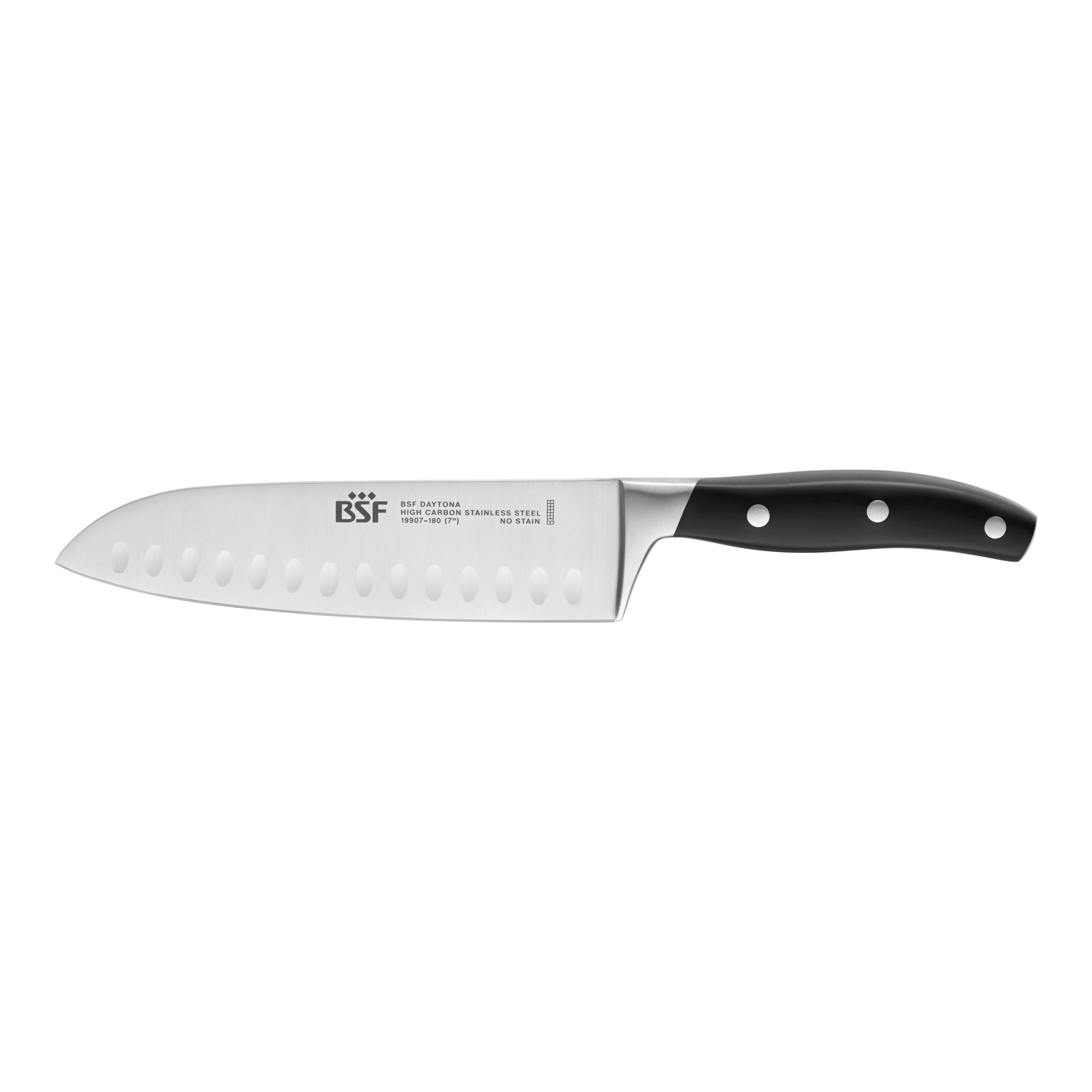 BSF Santokumesser 18 cm DAYTONA in Farbe , Besteck, Klinge, Messer, Waffe