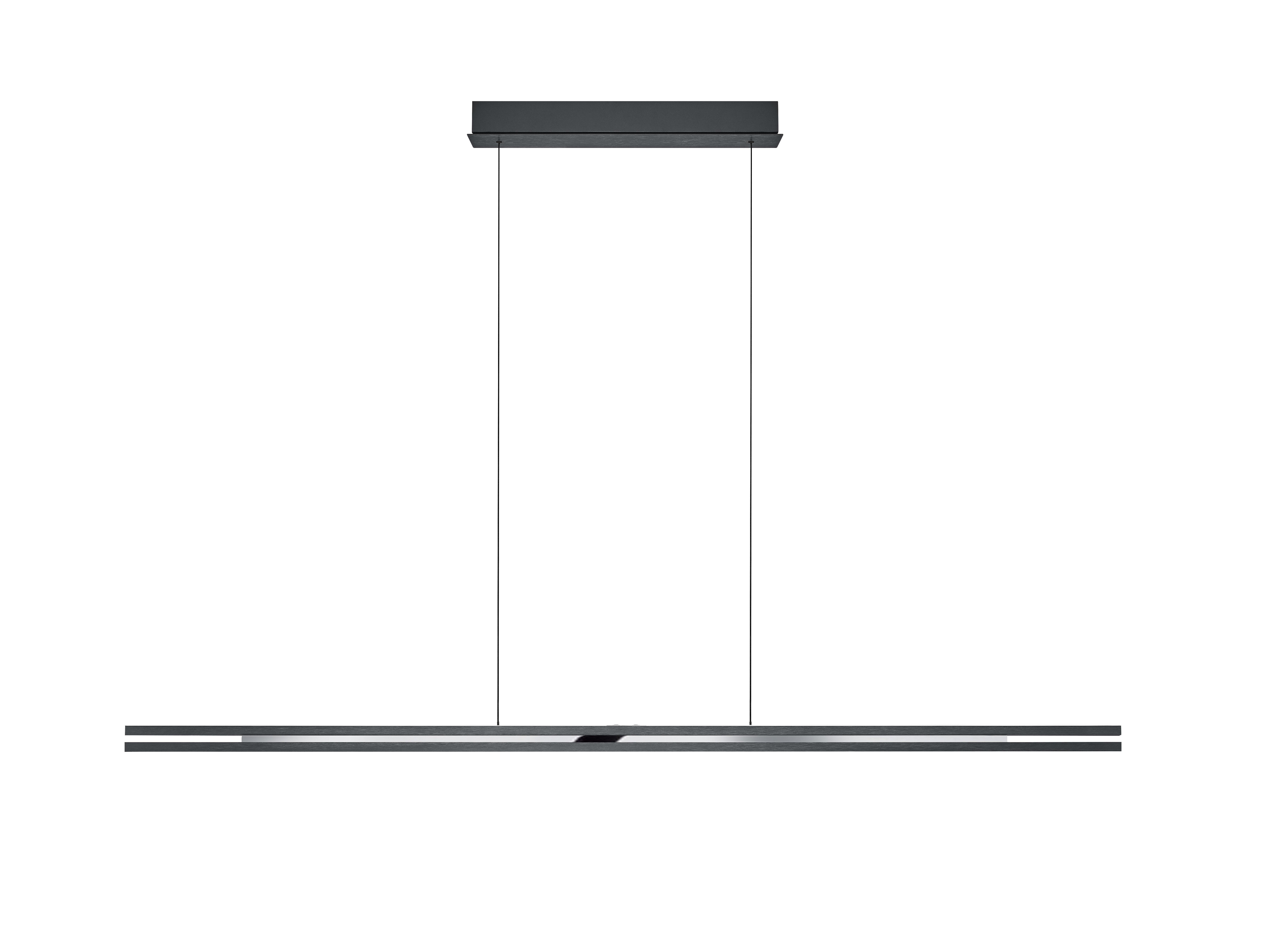 B-Leuchten LED-Pendelleuchte BEN in anthrazit eloxiert