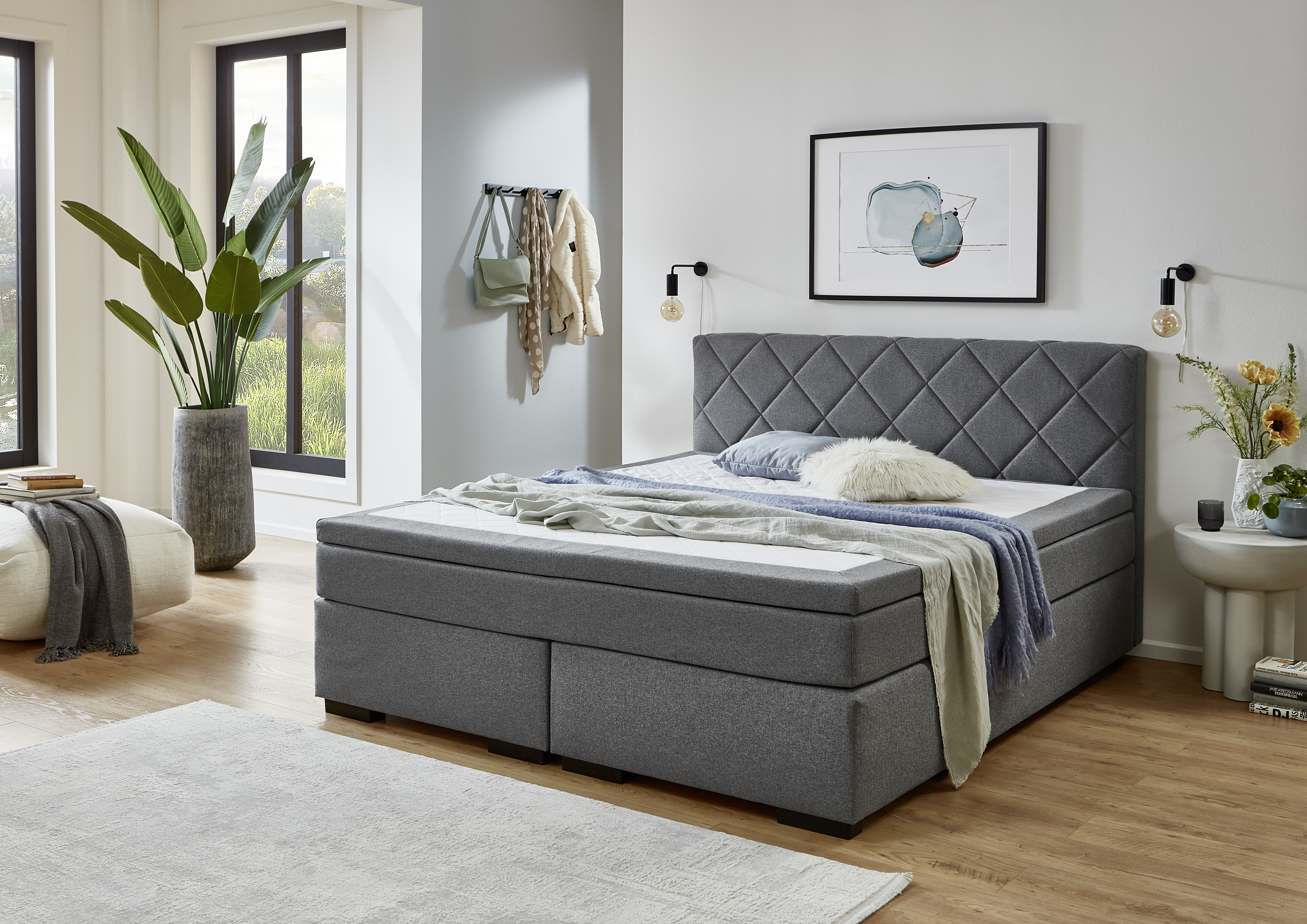 Boxspringbett  in