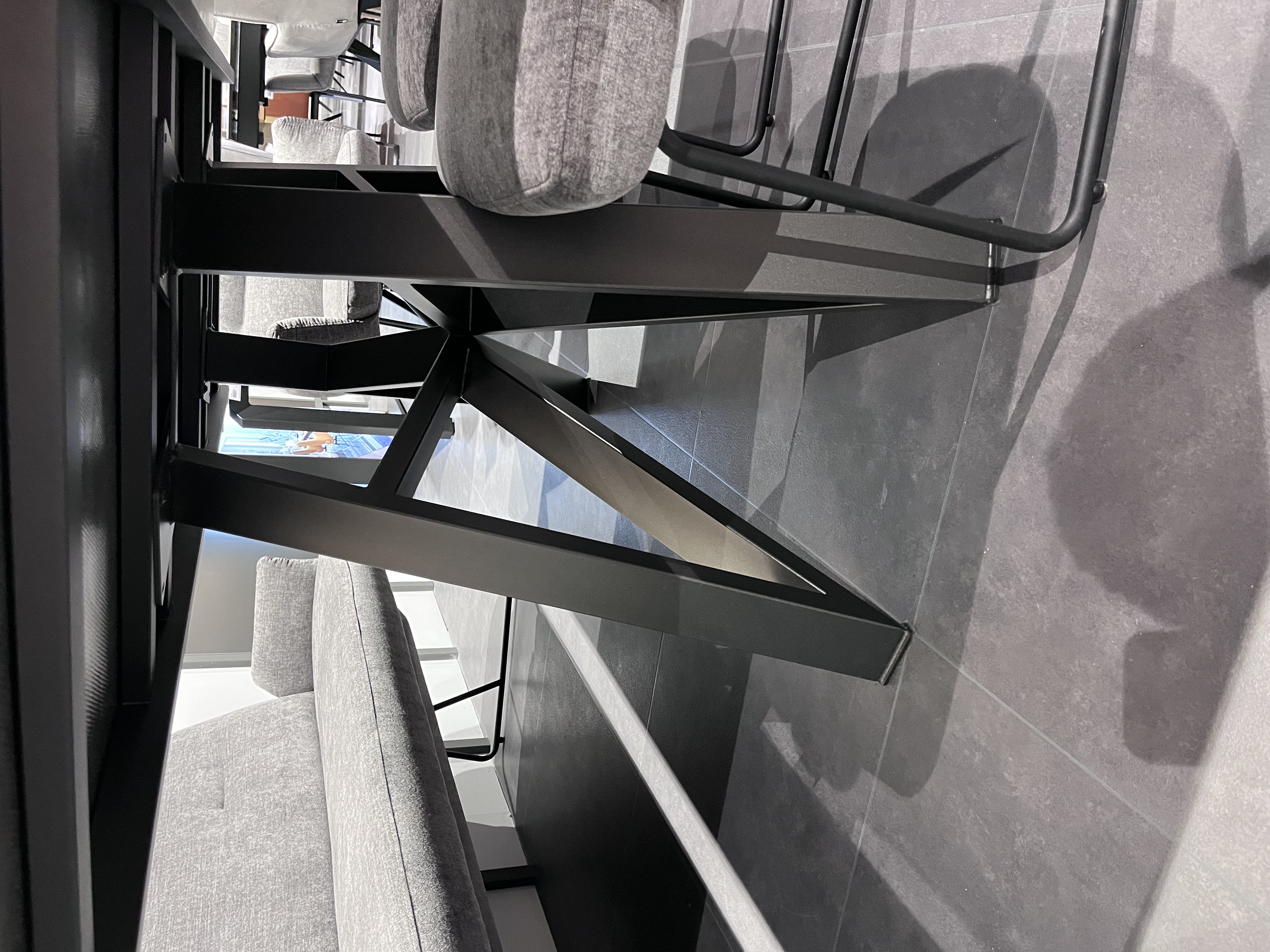 Musterring Esstisch NEVIO ca. B200 x H77 x T100 cm in Platte Keramik 1 Dekton, Fußboden, Bodenbeläge, Mobiliar, Tabelle