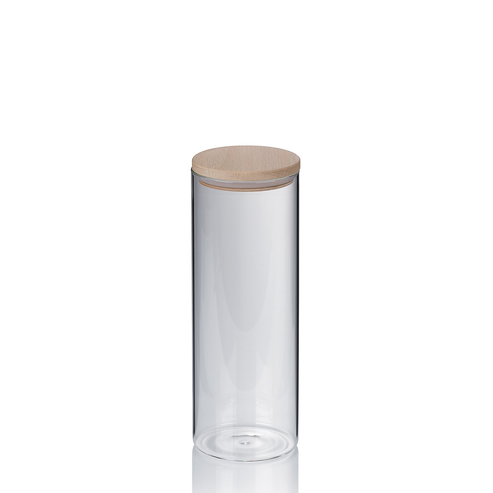 Kela Vorratsdose Amelie 1,9L AMELIE in Transparent, Zylinder, Krug, Glas, Töpferei, Vase