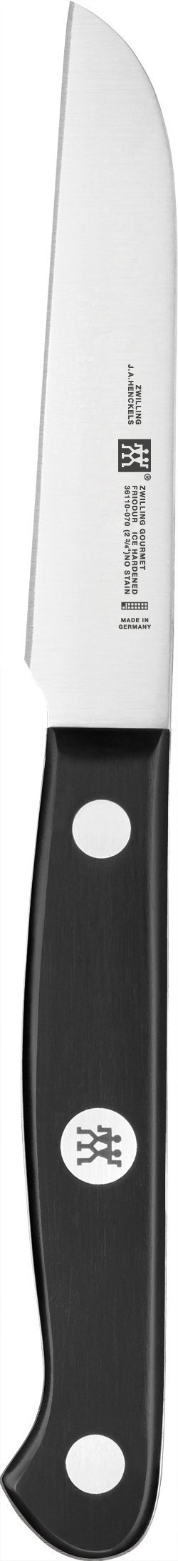 Zwilling Gemüsemesser GOURMET in Farbe Metallfarben/schwarz