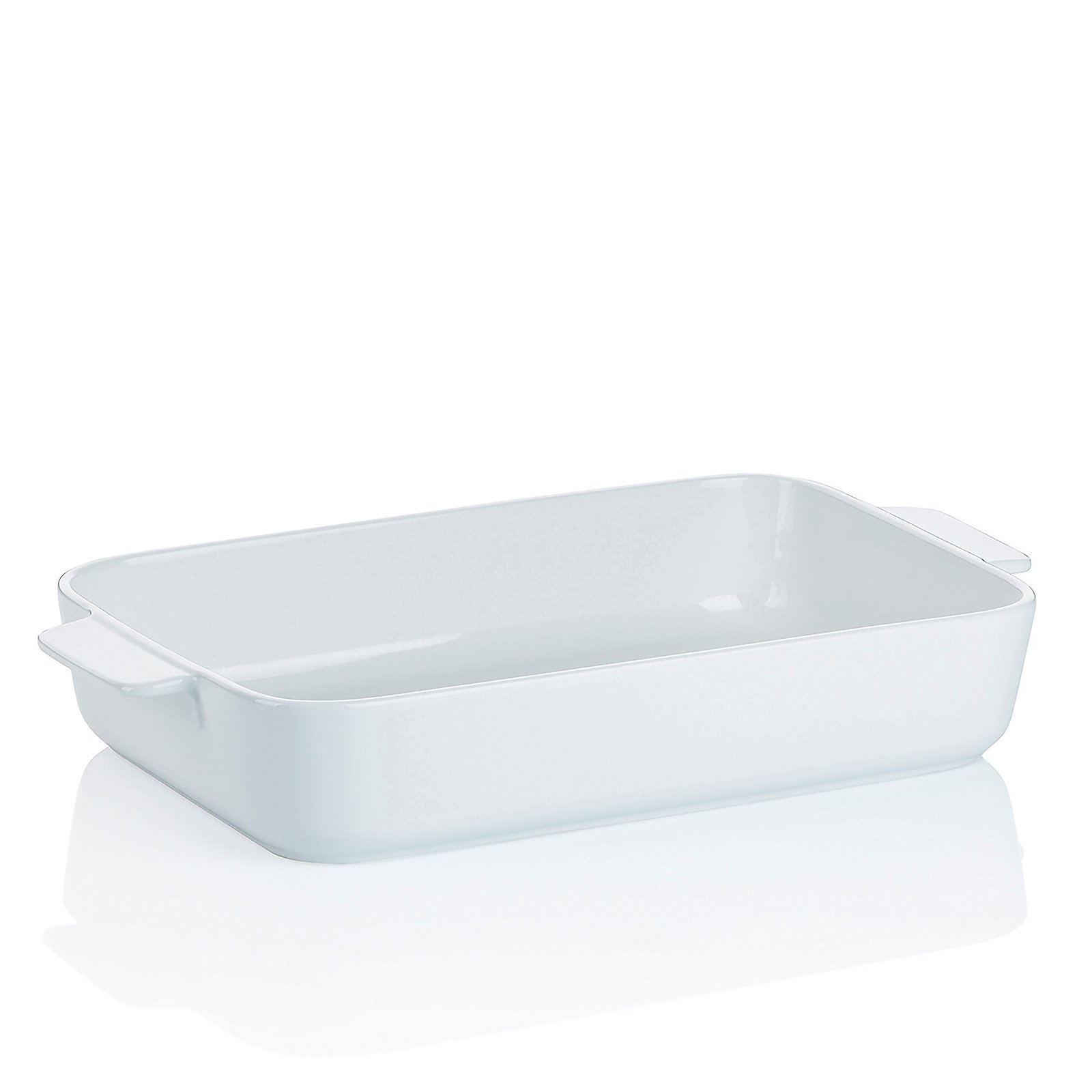 Kela Servier-und Auflaufform Ester ESTER in Weiß, Kunst, Porzellan, Töpferei, Whirlpool, Wanne