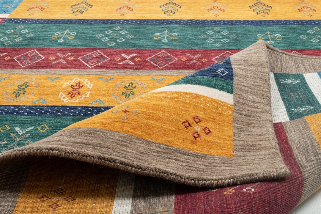 Theo Keller Teppich Lori Super Diamond ca. 120x180cm in Farbe Camel Multi